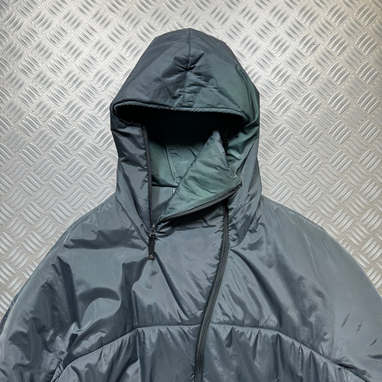 Calvin Klein Jeans Sidewinder Double-Zip Ninja Puffer - Extra Extra Large