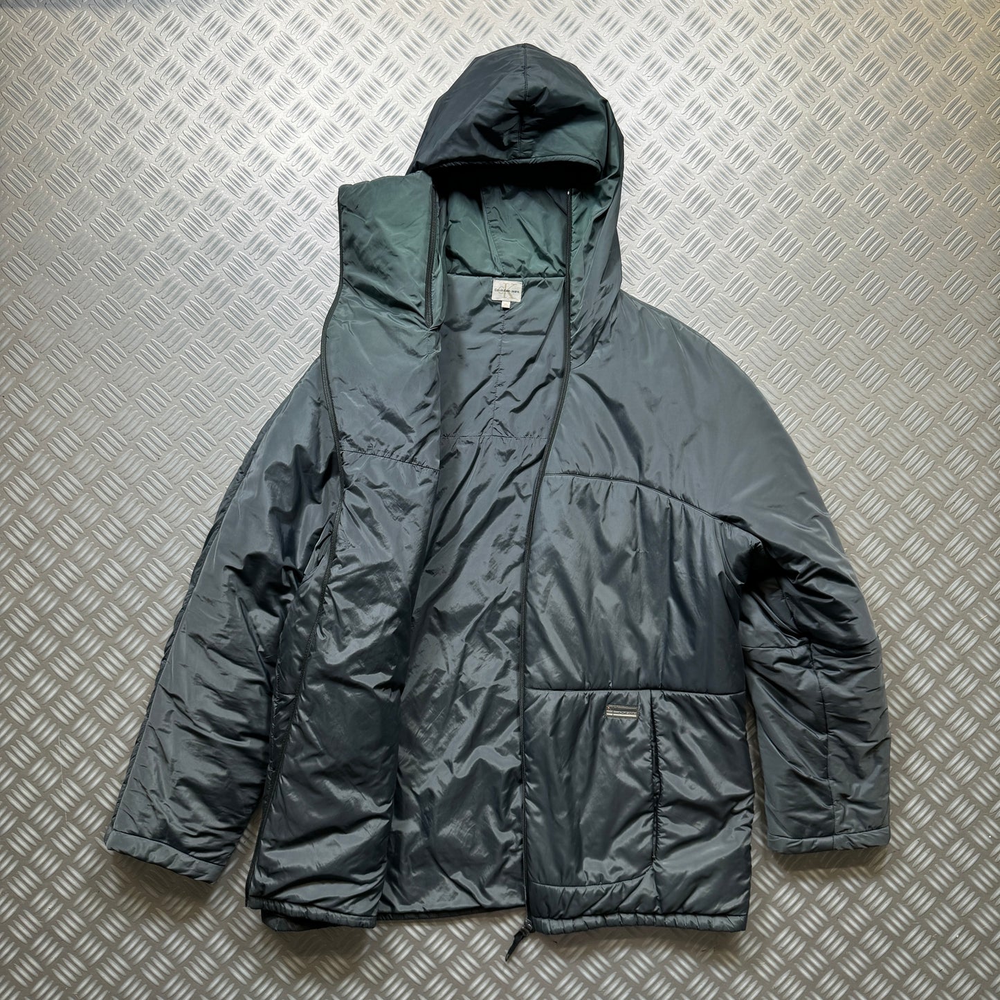 Calvin Klein Jeans Sidewinder Double-Zip Ninja Puffer - Extra Extra Large
