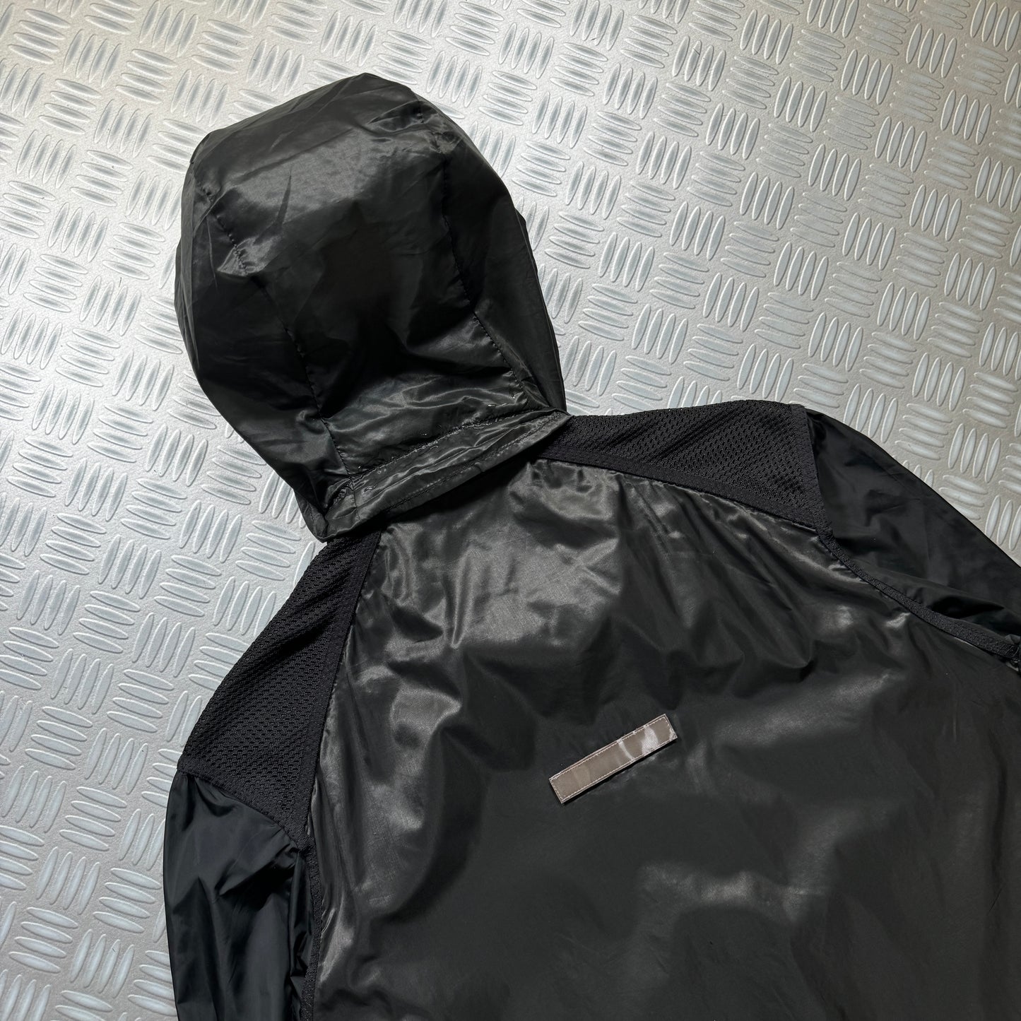 SS00’ Prada Sport Semi-Transparent Back Heavy Duty Mesh Jacket