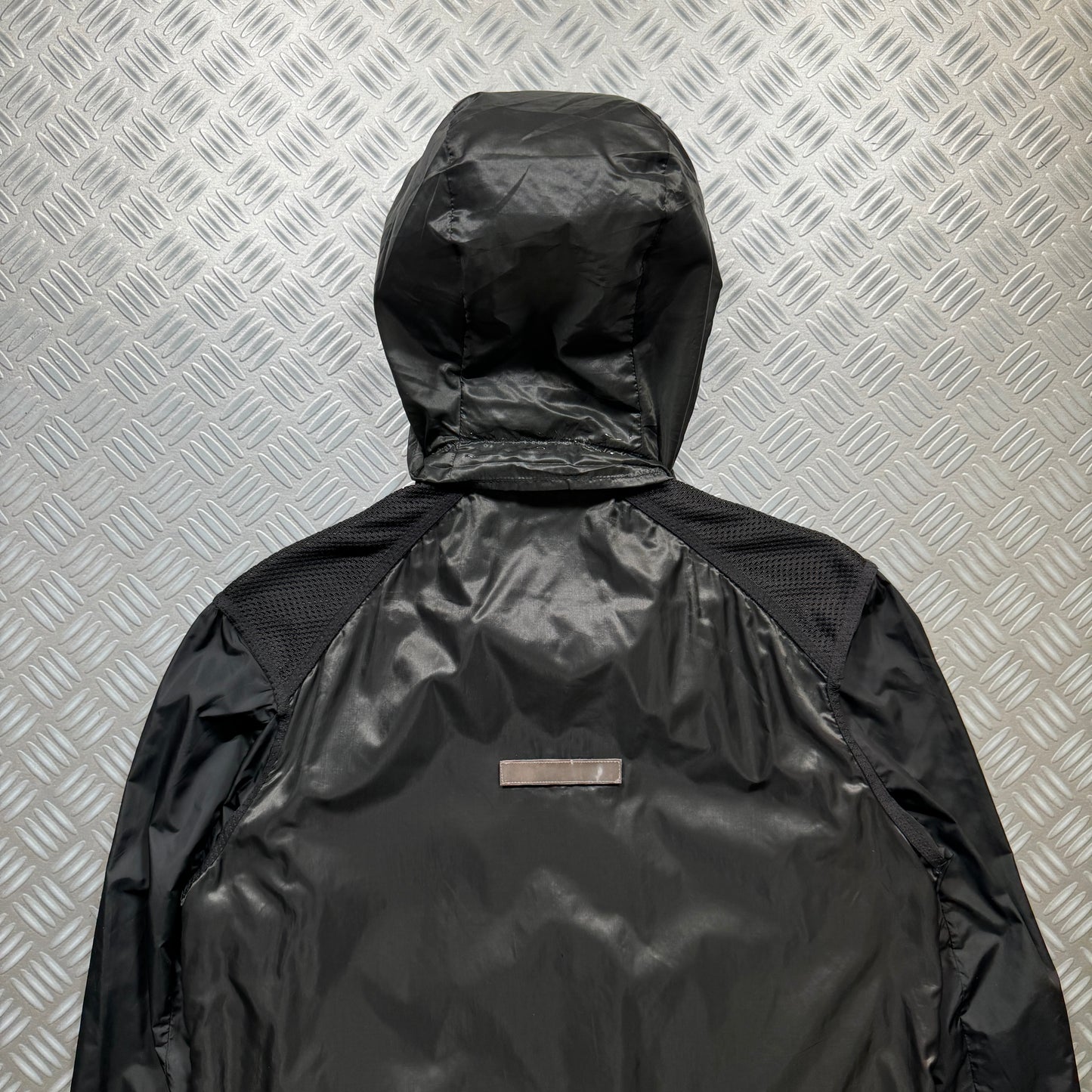 SS00’ Prada Sport Semi-Transparent Back Heavy Duty Mesh Jacket