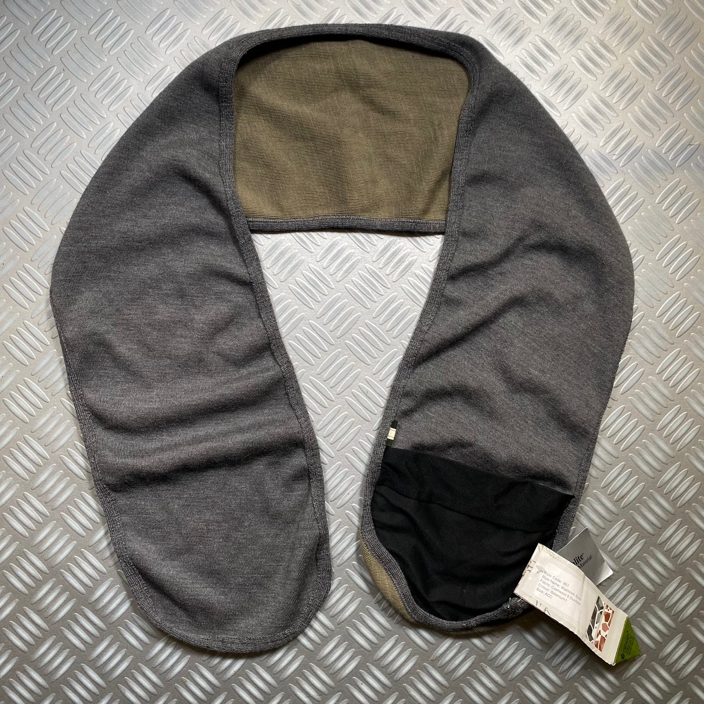 Maharishi Reversible Cashwool Pocket Scarf