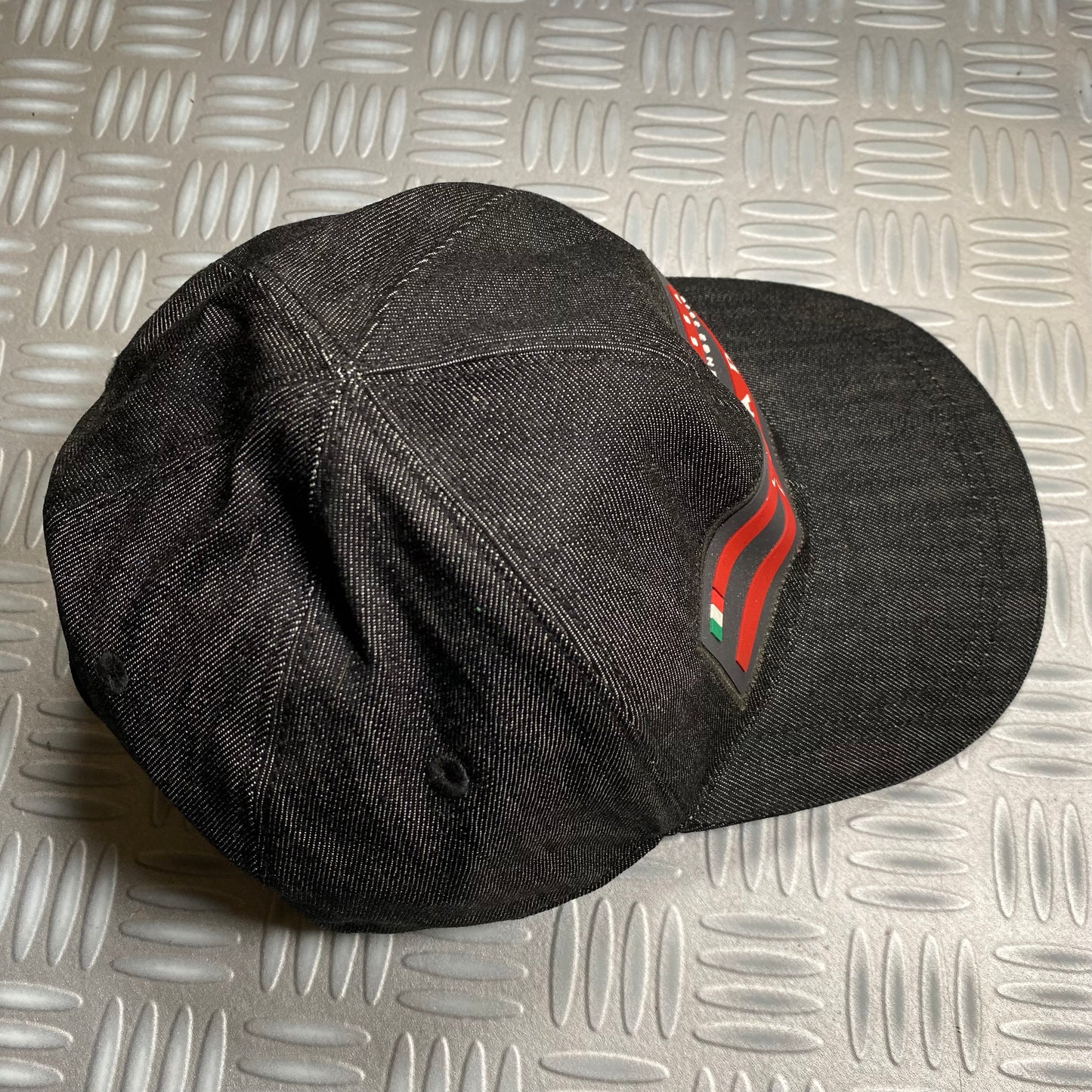Prada Luna Rossa Denim Cap