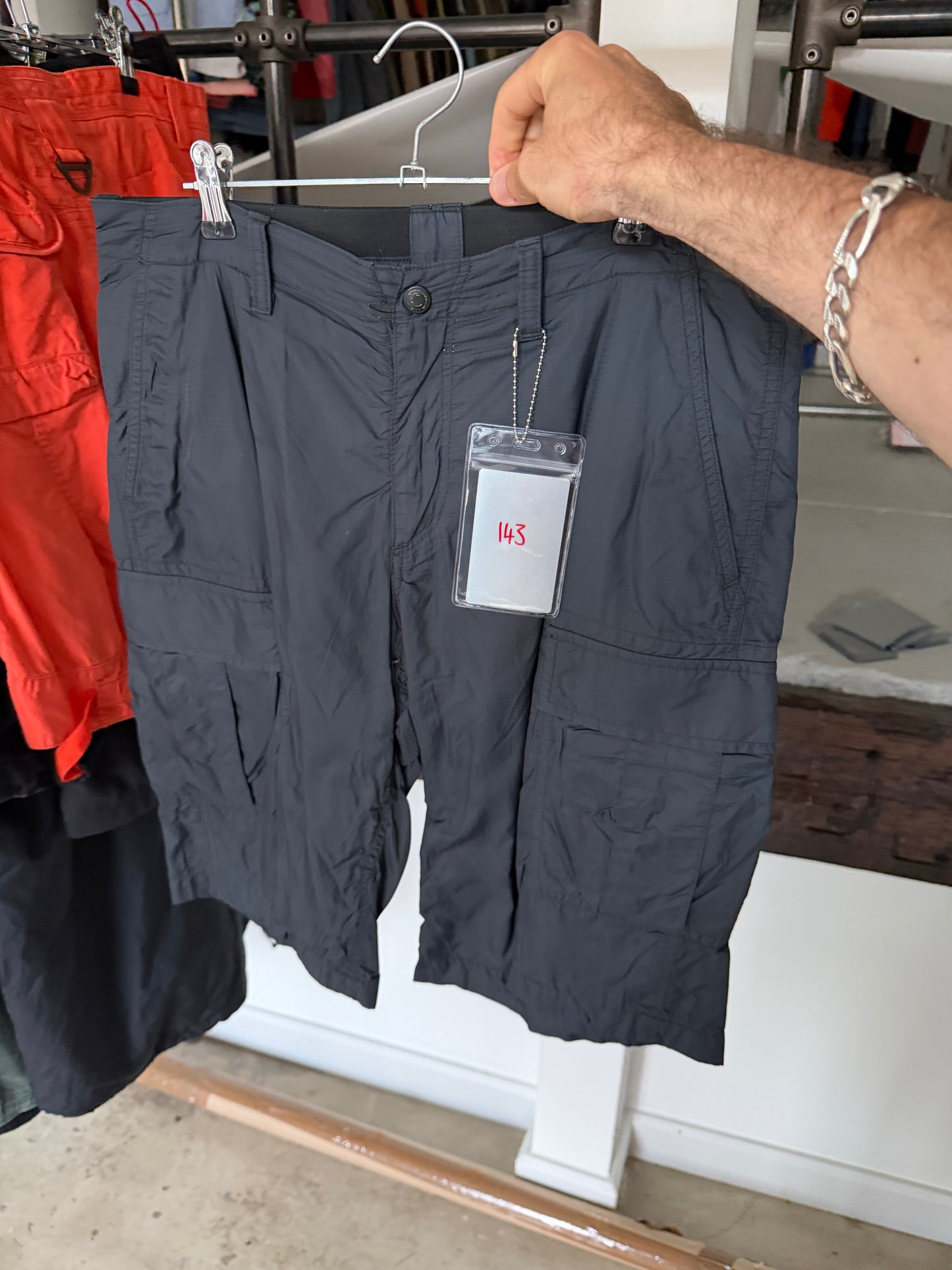 Early 2000's Goodenough Nylon Cargo Shorts
