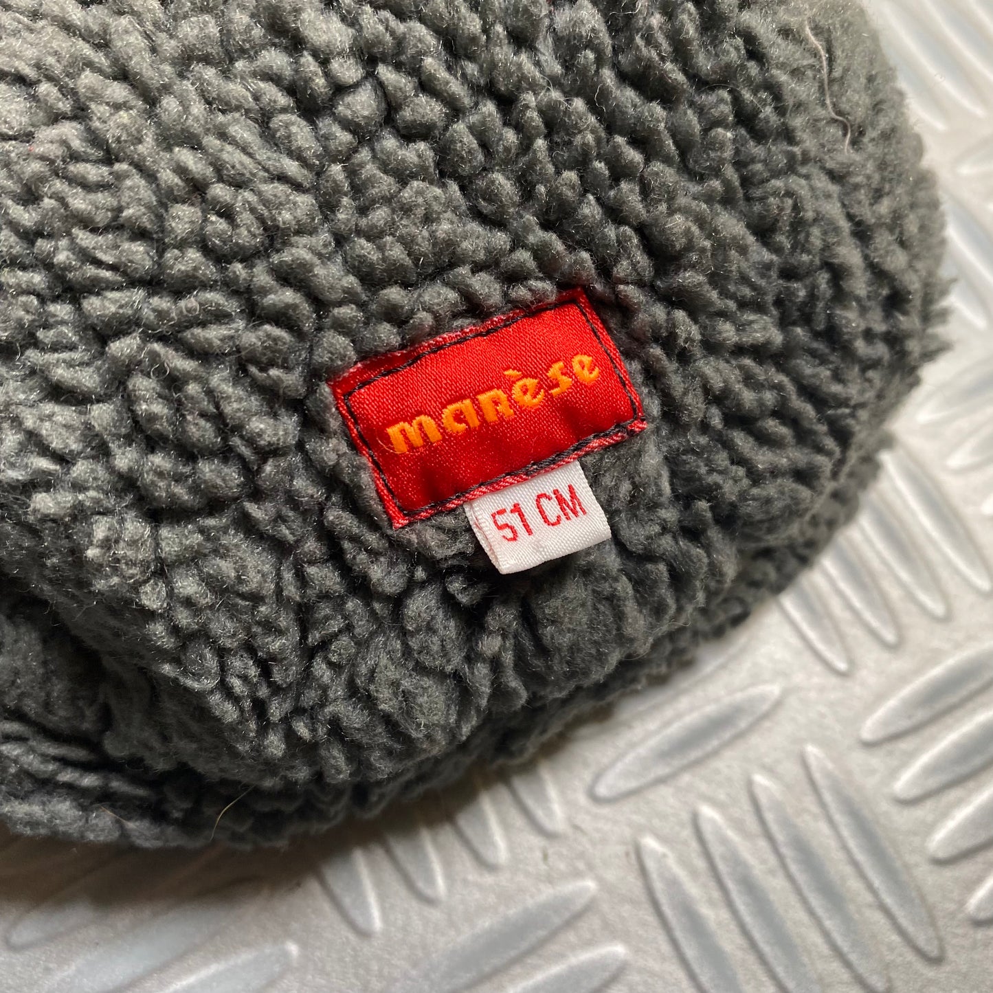 Vintage Orange Volcano Expedition Flight Cap