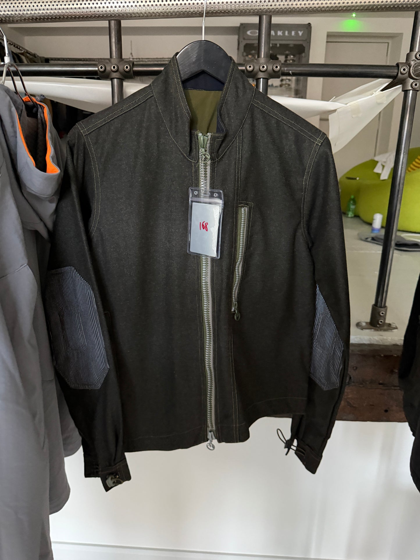 1999 Maharishi Loro Piana Storm System Wool 3M Reflective Jacket