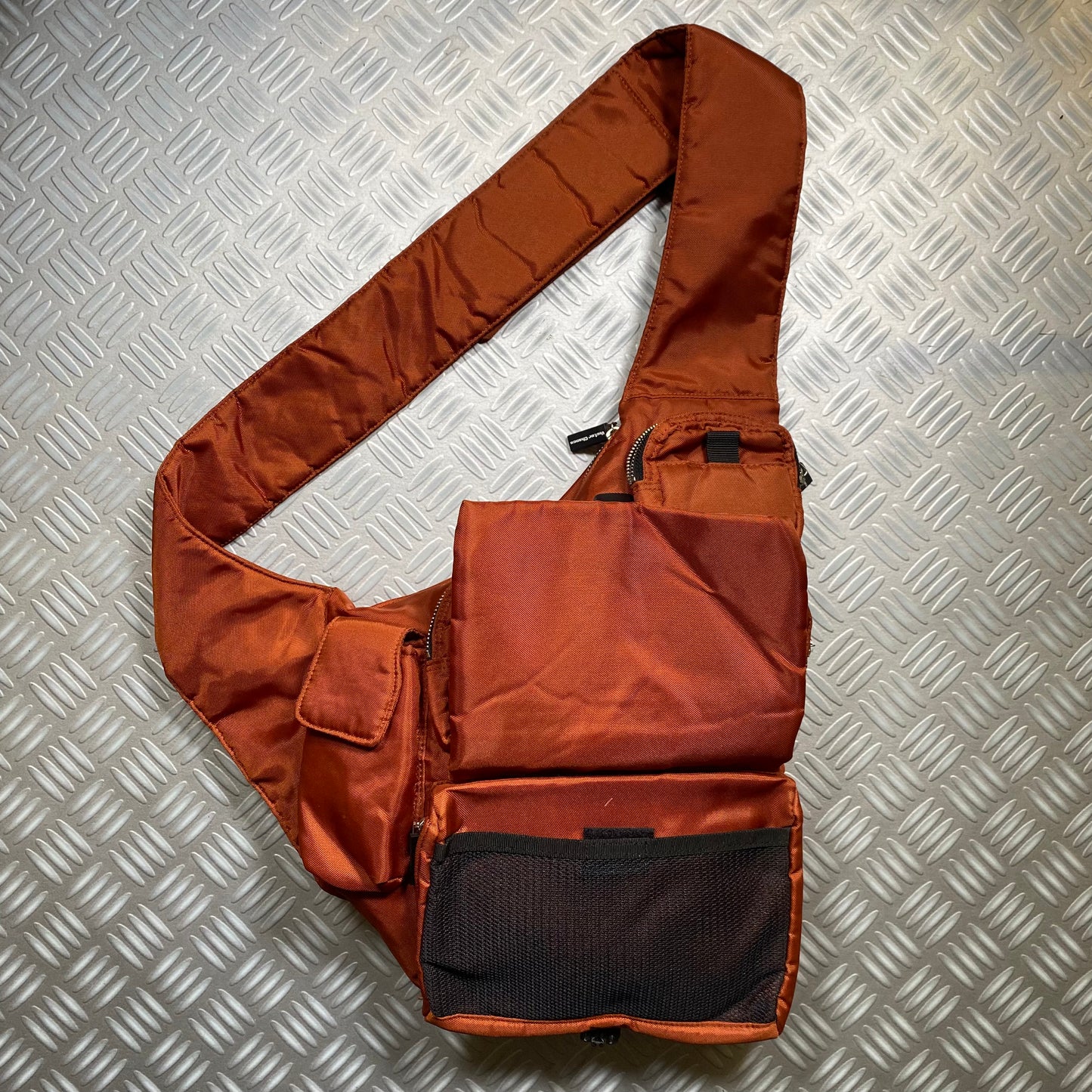 Vintage Multi-Pocket Utility Side Bag