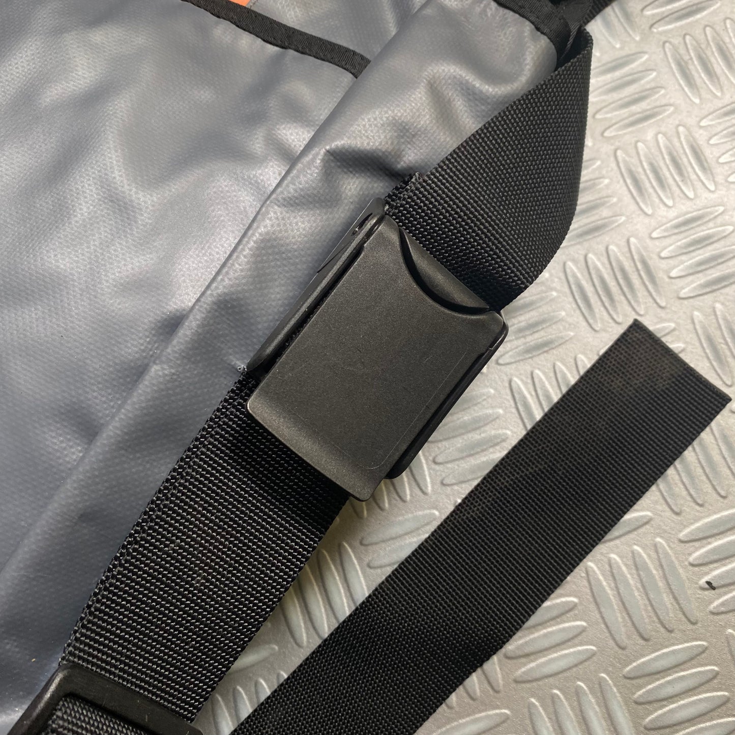 Nike ACG Orange/Grey Patent Side Bag