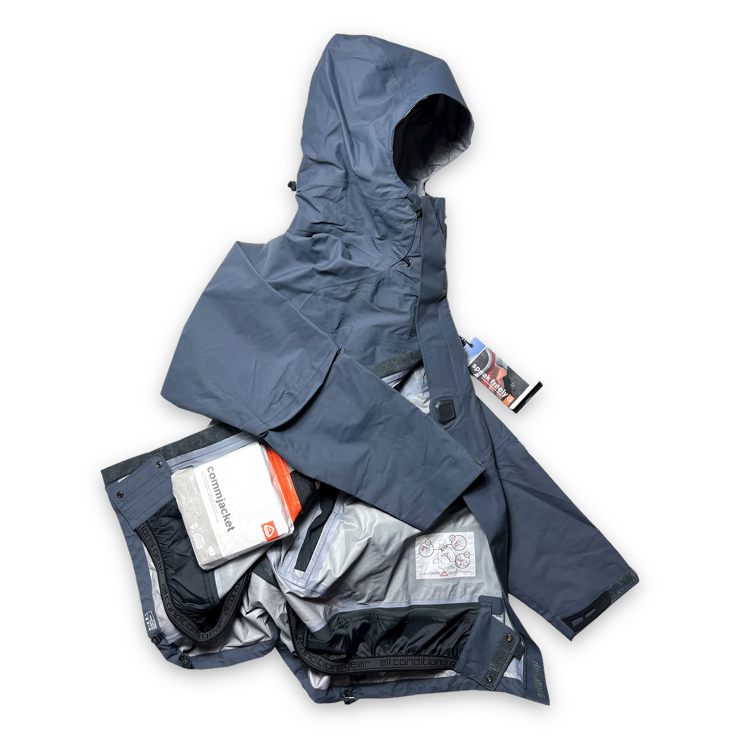 Nike ACG 2005 Gore-Tex XCR Communication 'Speak Freely' Jacket - Medium / Large