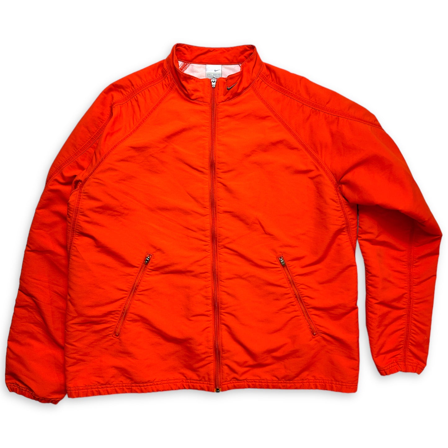 2003 Nike Mobius 'MB1' Bright Orange Panelled Jacket - Large / Extra Large