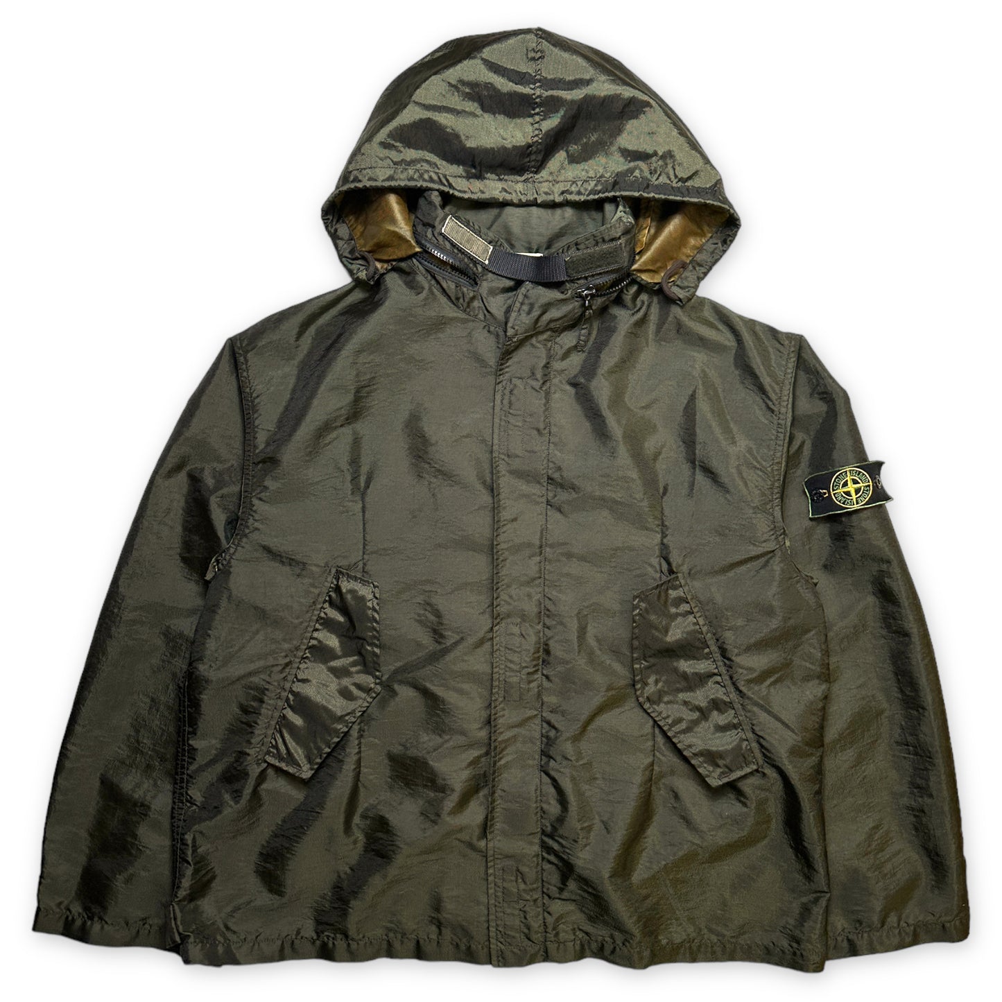 Late 1990's Stone Island Forest Green Formula Steel Jacket - Extra Large / Extra Extra Large