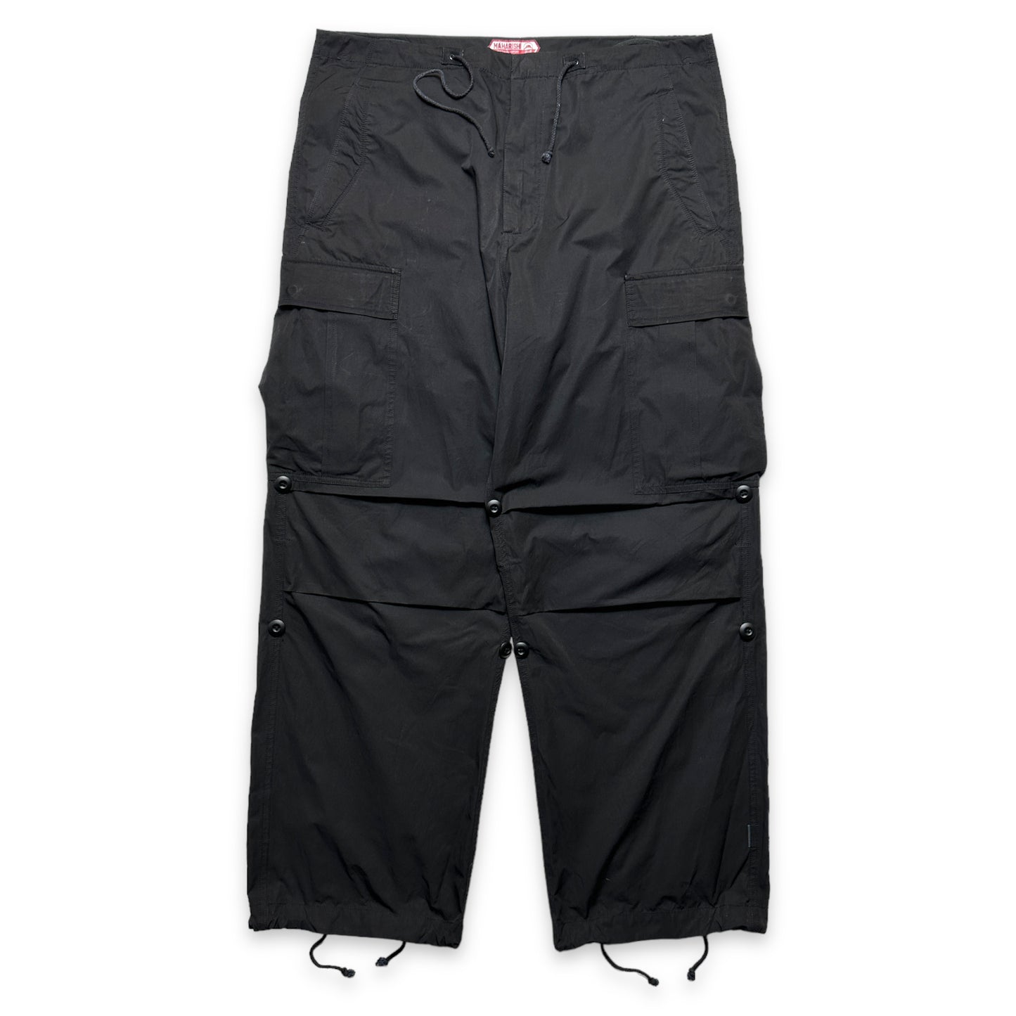 Maharishi Black Baggy Cargo Pant - Large