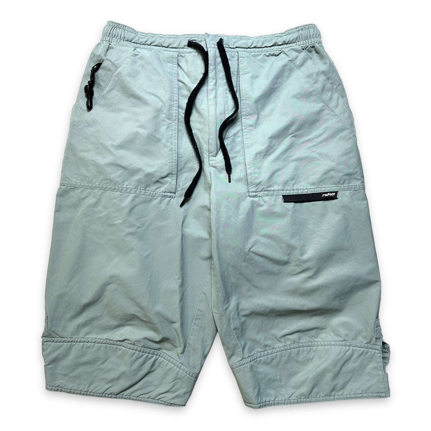 Nike Turquoise Long Shorts - 28-32" Waist