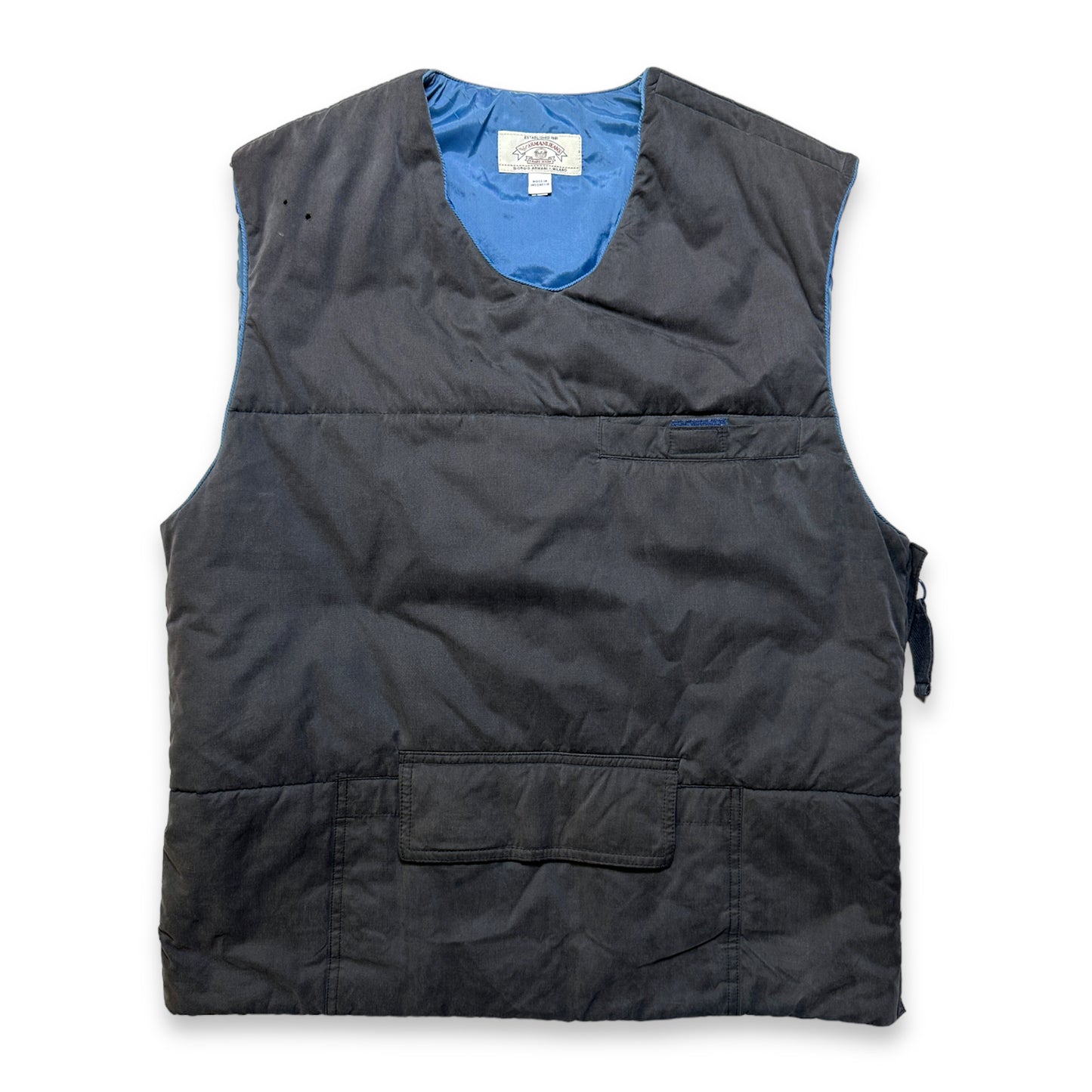 Gilet rembourré Emporio Armani Pullover des années 1990 - Moyen