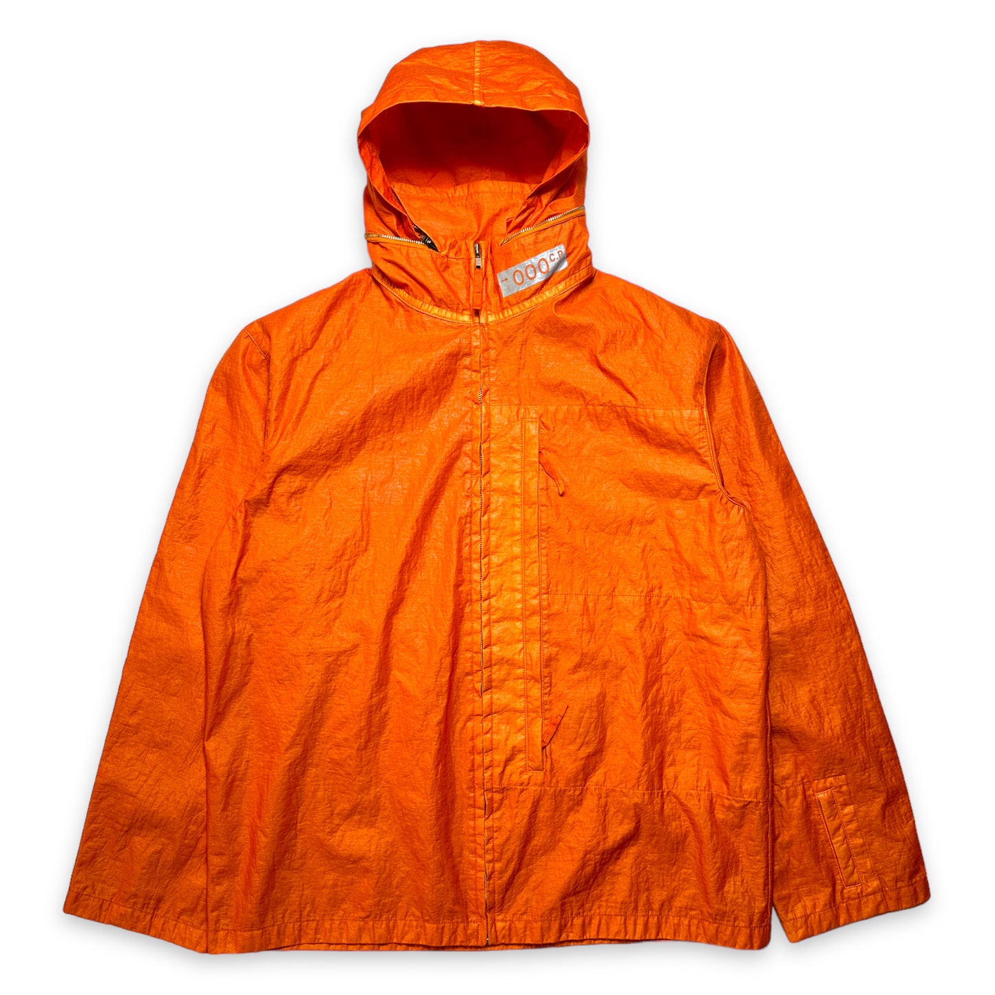 CP Company Millennium Bright Orange Nylon Shimmer Jacket - Extra Large / Extra Extra Large