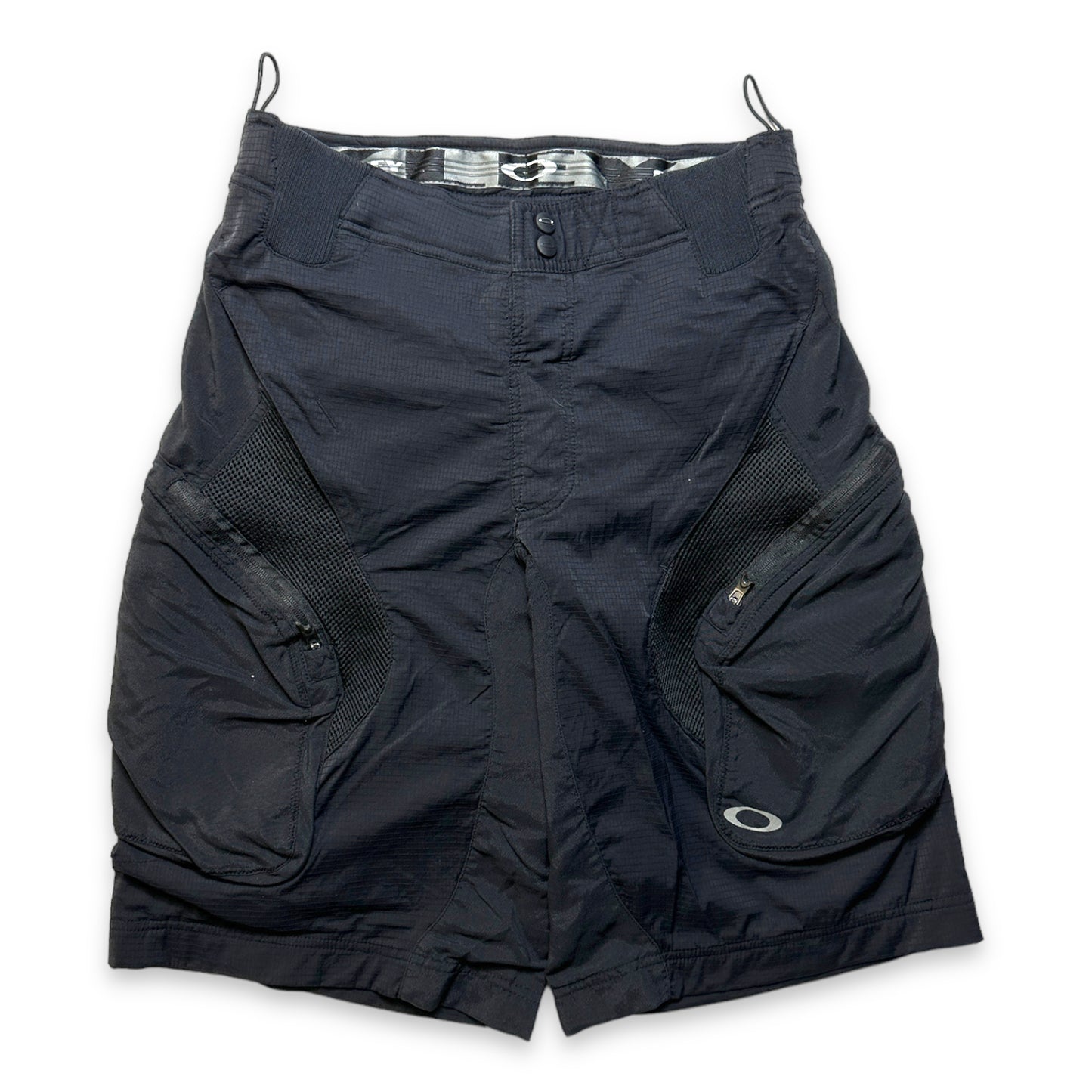 Oakley Jet Black Ventilated Shorts - Medium