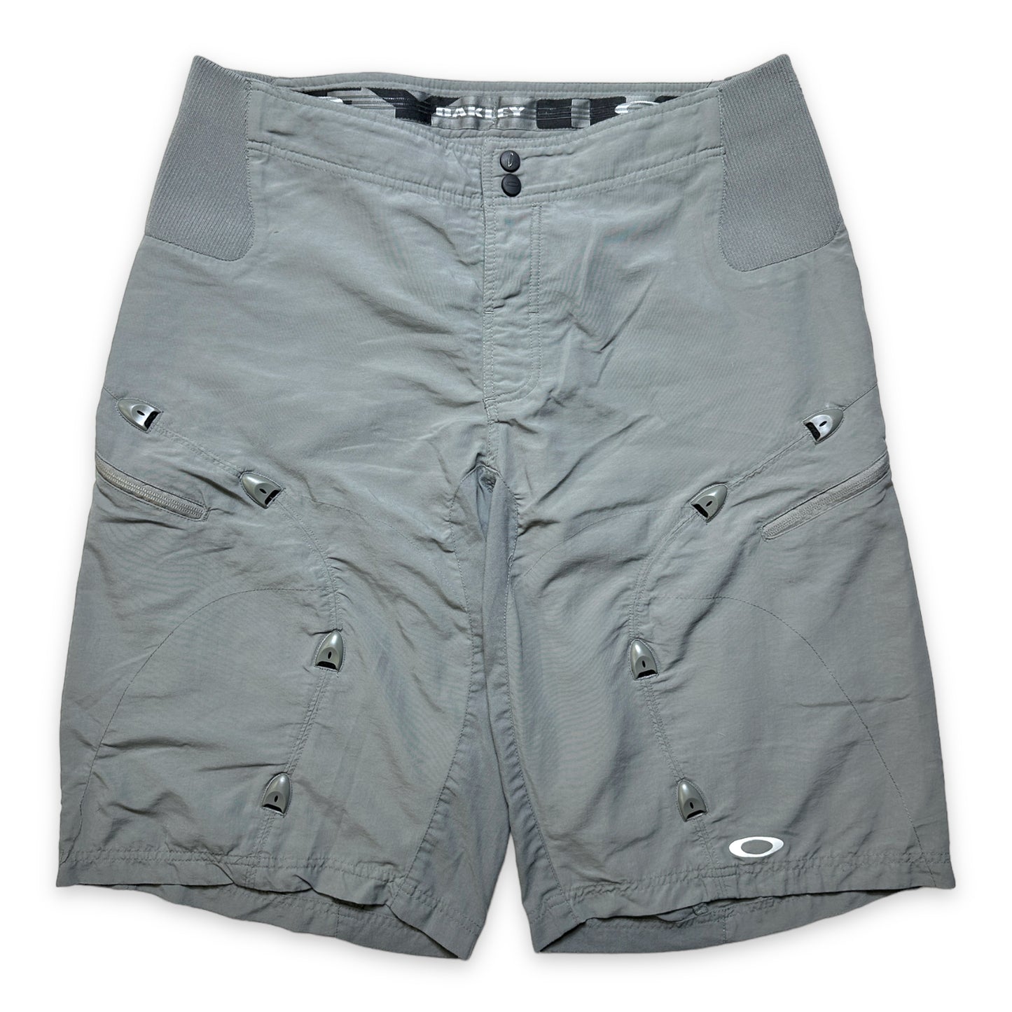 Oakley Grey Technical Ventilated Shorts - Extra Large