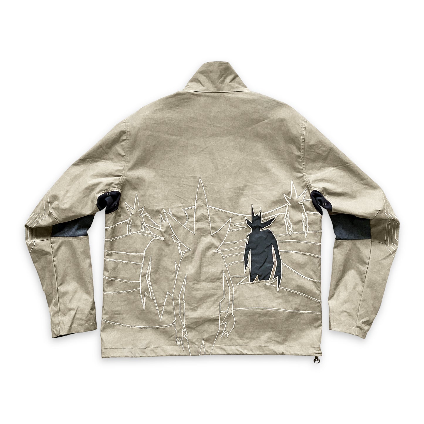 AW00 ' Maharishi x Futura 3M 反射 'Pointman' クォーター ジップ スモック - L