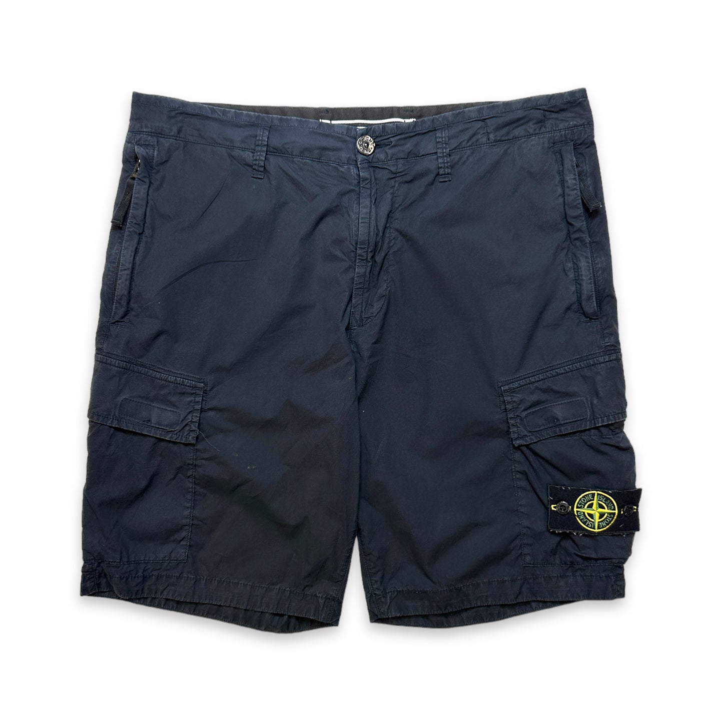 Stone Island Midnight Navy Bermuda Shorts - 36" Waist