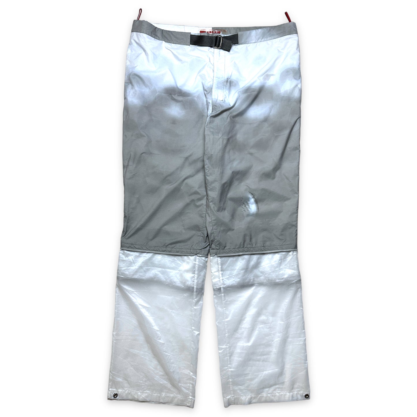 Pantalon convertible 2 en 1 Prada Sport Grey Cloud SS00 - Petit