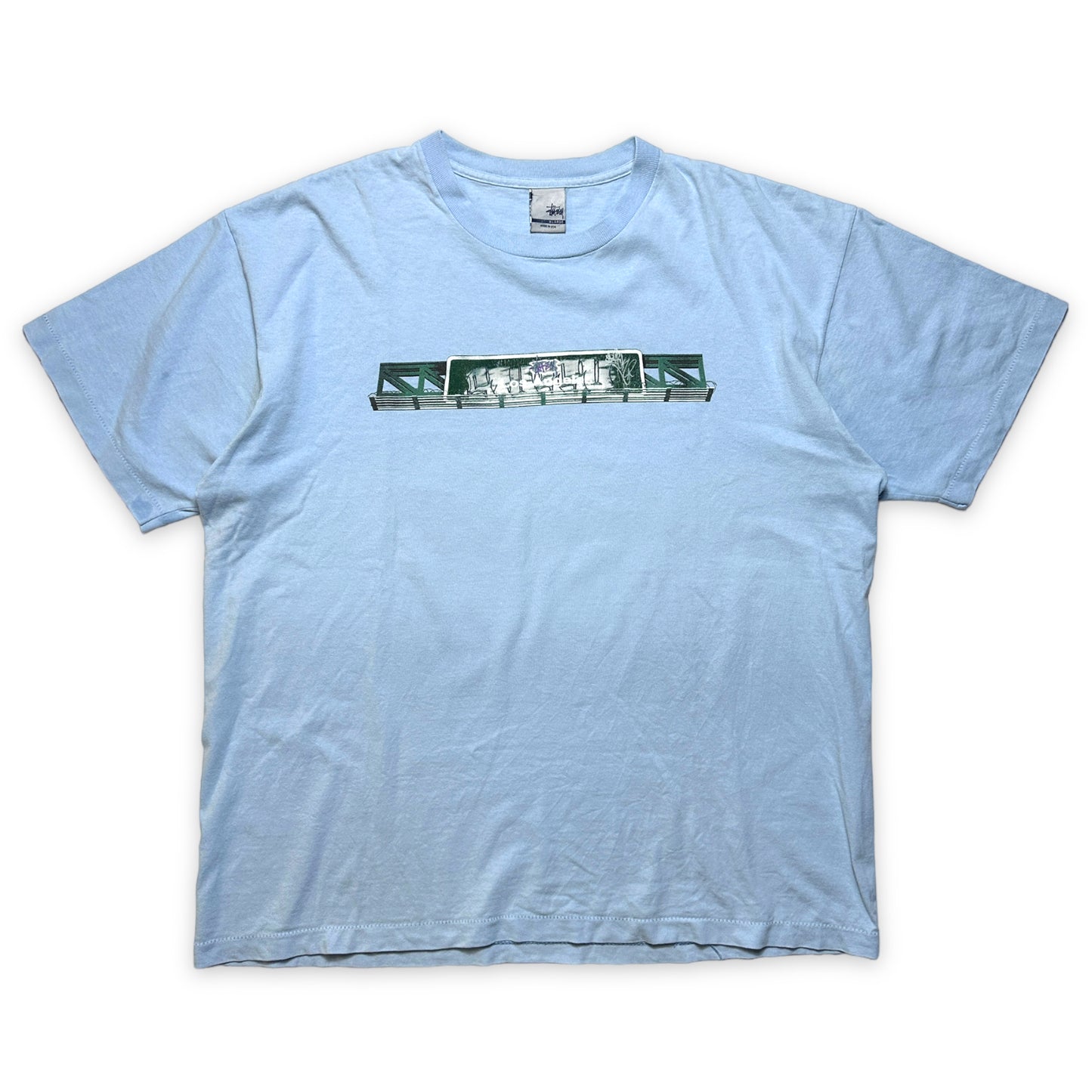 Early 2000's Stüssy Billboard Tee - Extra Large