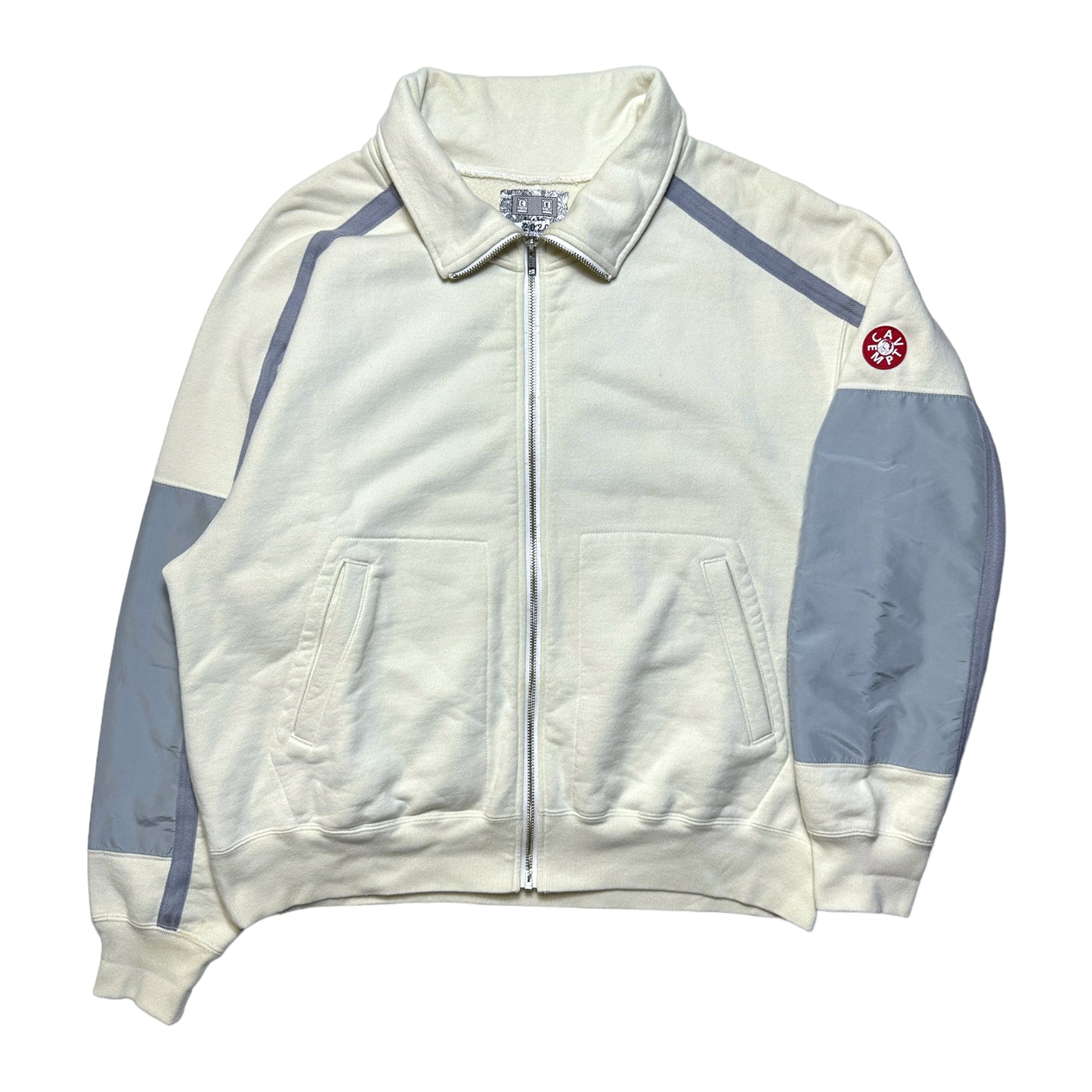Cav Empt オーバーサイズ オフホワイト ジップ ジャケット - L / Extra L