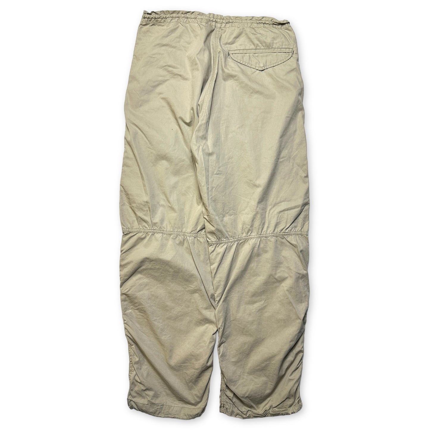 Début des années 2000 Maharishi Light Beige Bondage Strap Snopant - Moyen