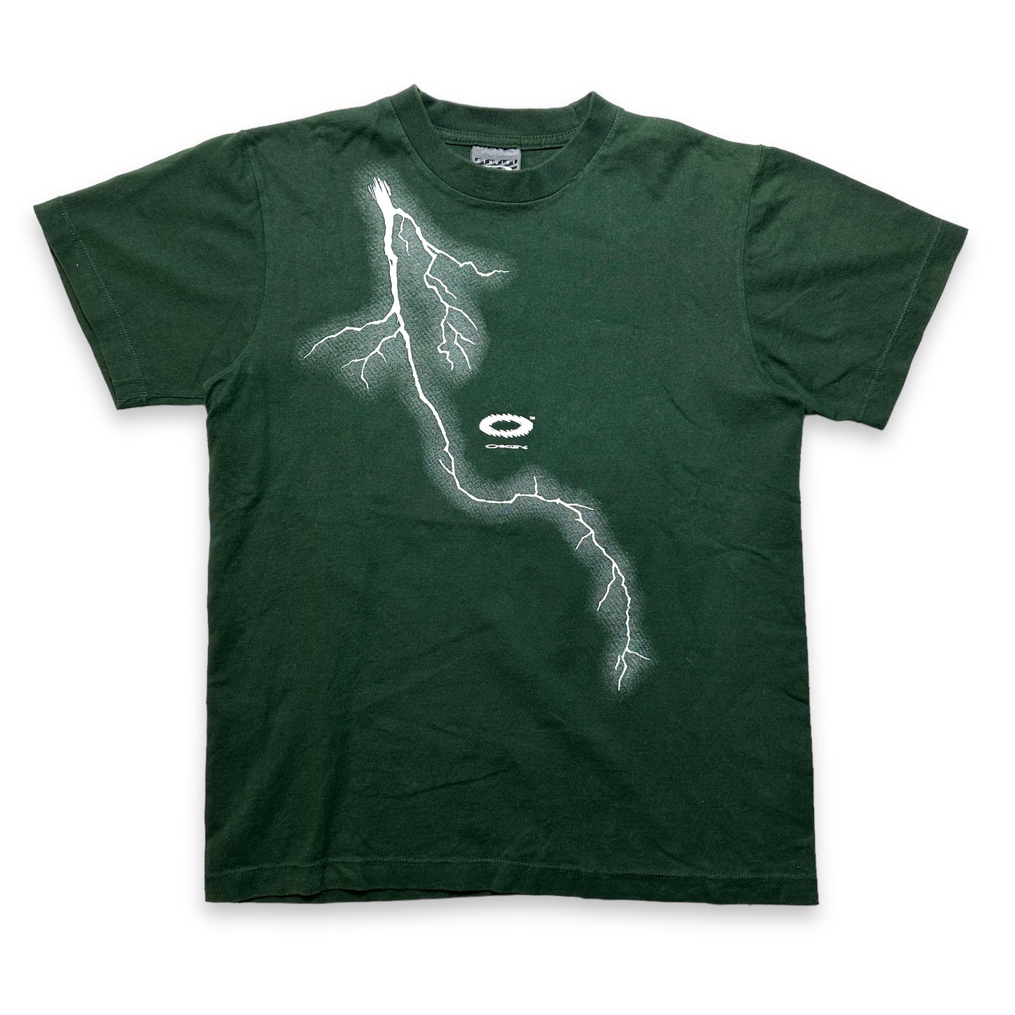 T-shirt Oakley Lightning Bolt du début des années 2000 - Petit