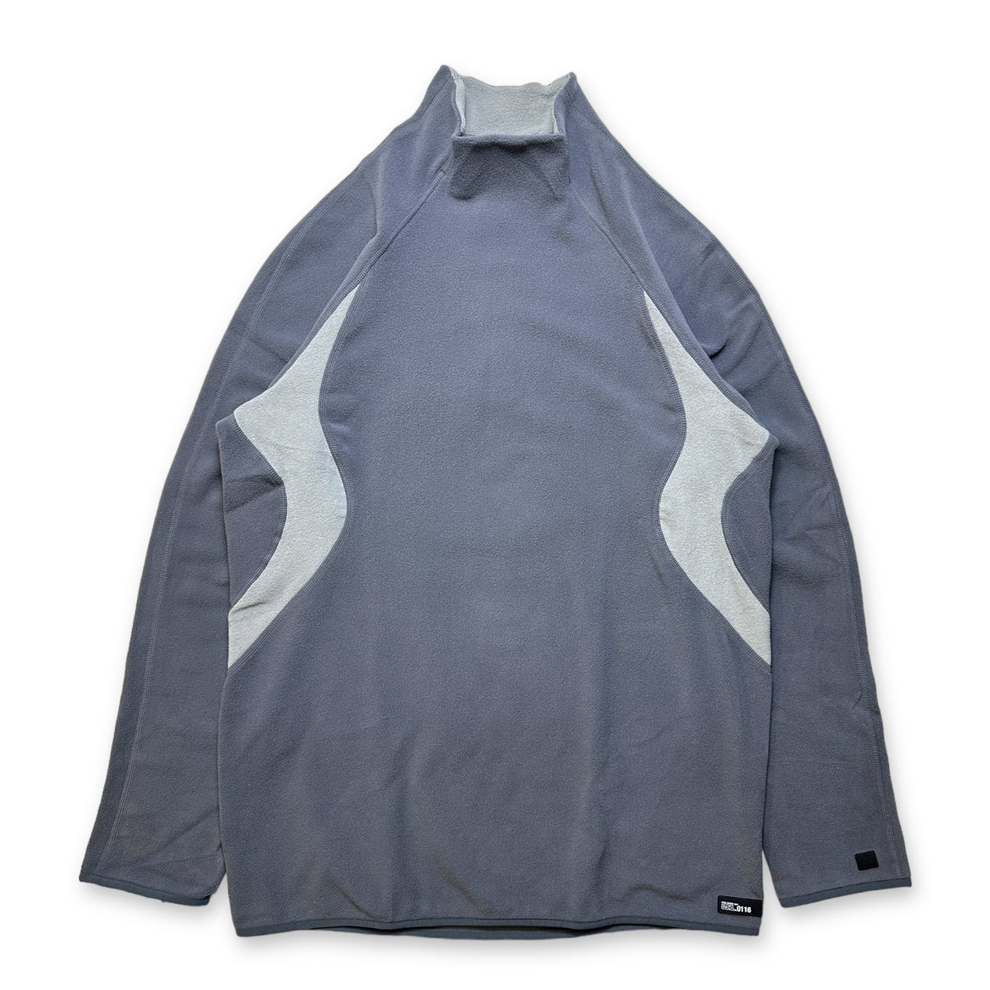 Nike 01 Code 'Skin Under Unit' Panelled Mock Neck Fleece
