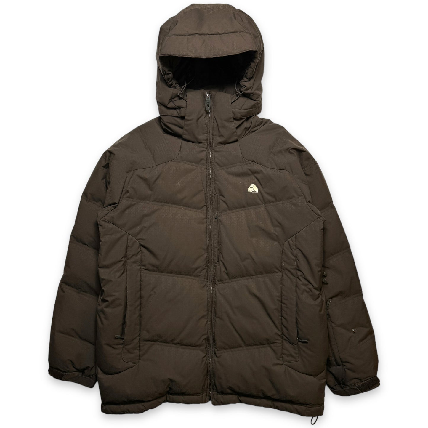 Nike ACG Chocolate Brown Puffer Jacket - Extra Large
