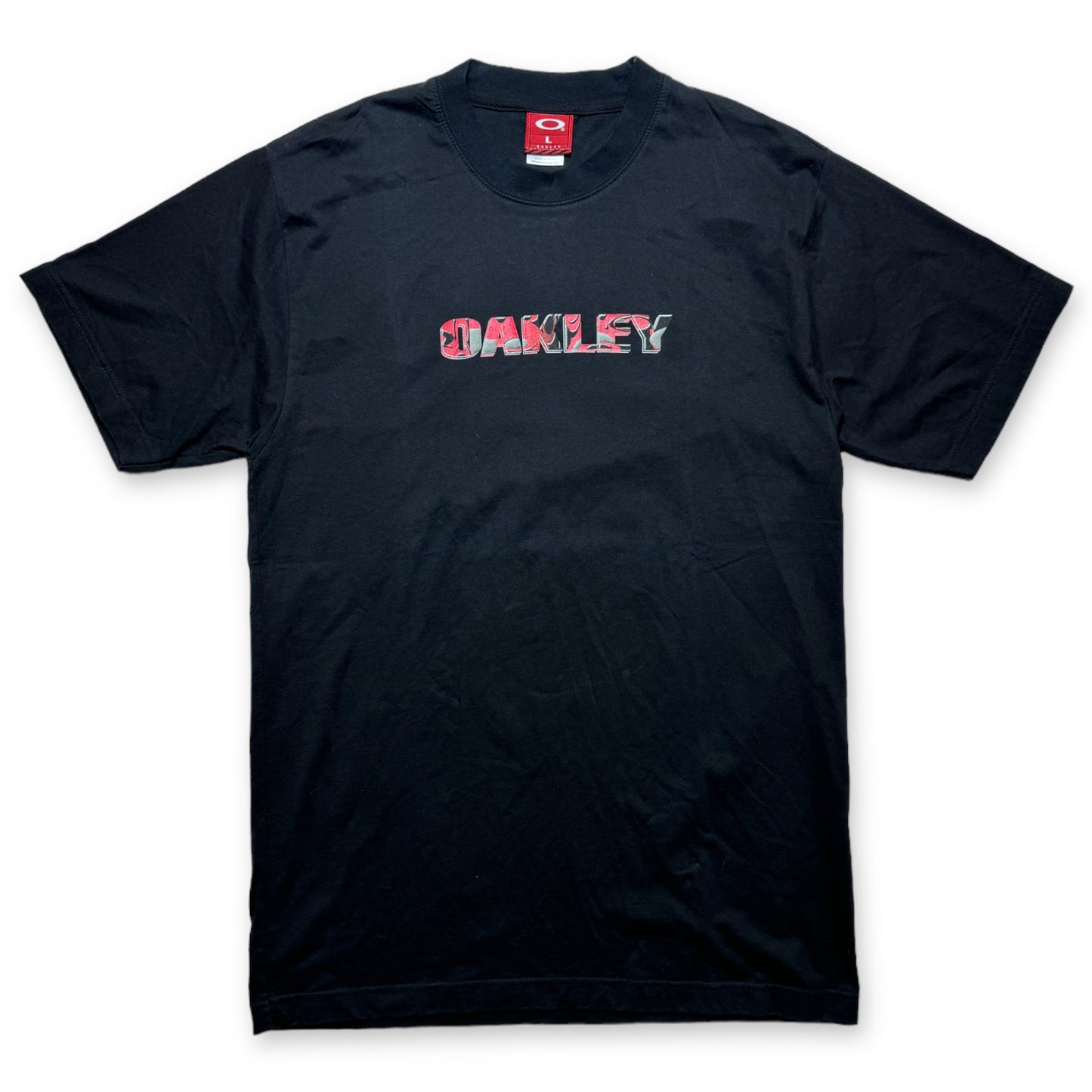 Early 2000's Oakley Spellout Tee - Extra Large
