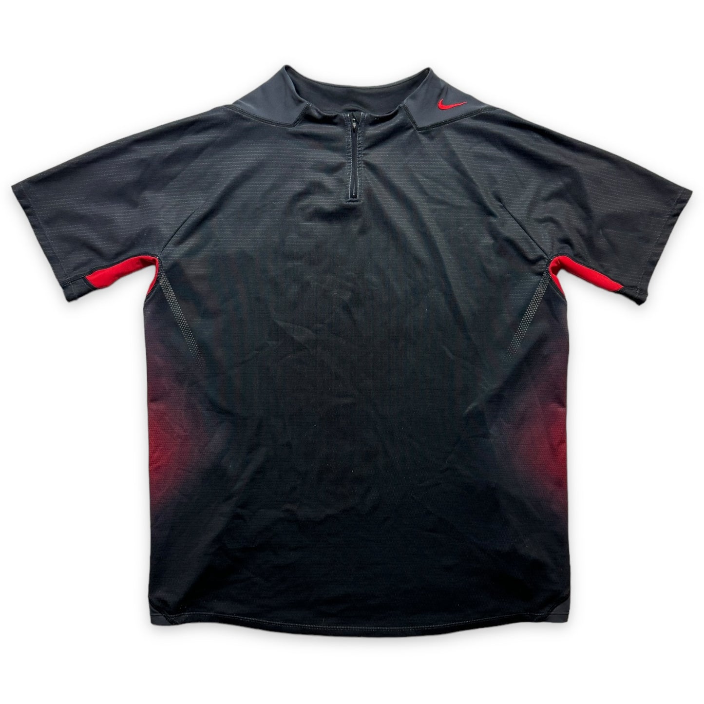 Early 2000's Nike Panelled Active Wear Tee - Large