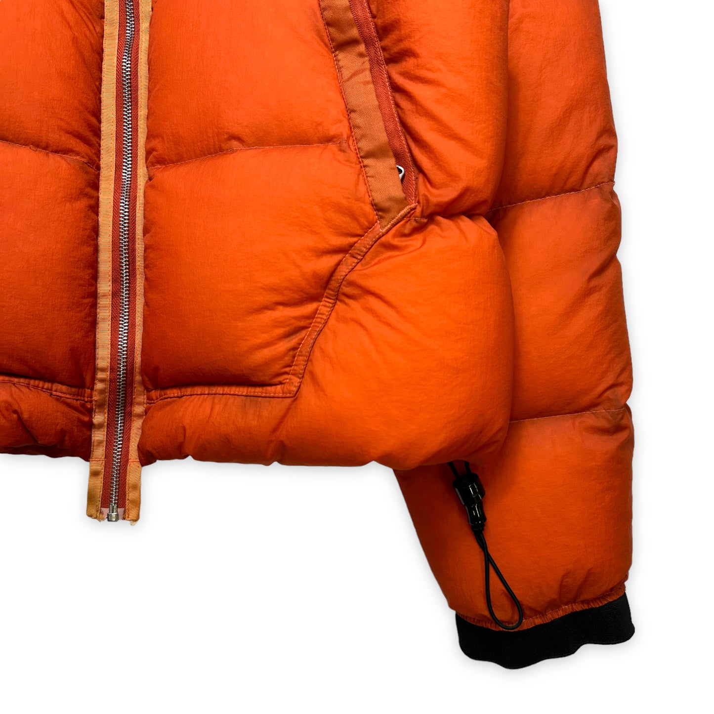 AW08' Doudoune en duvet d'oie opaque orange vif Stone Island - Moyen