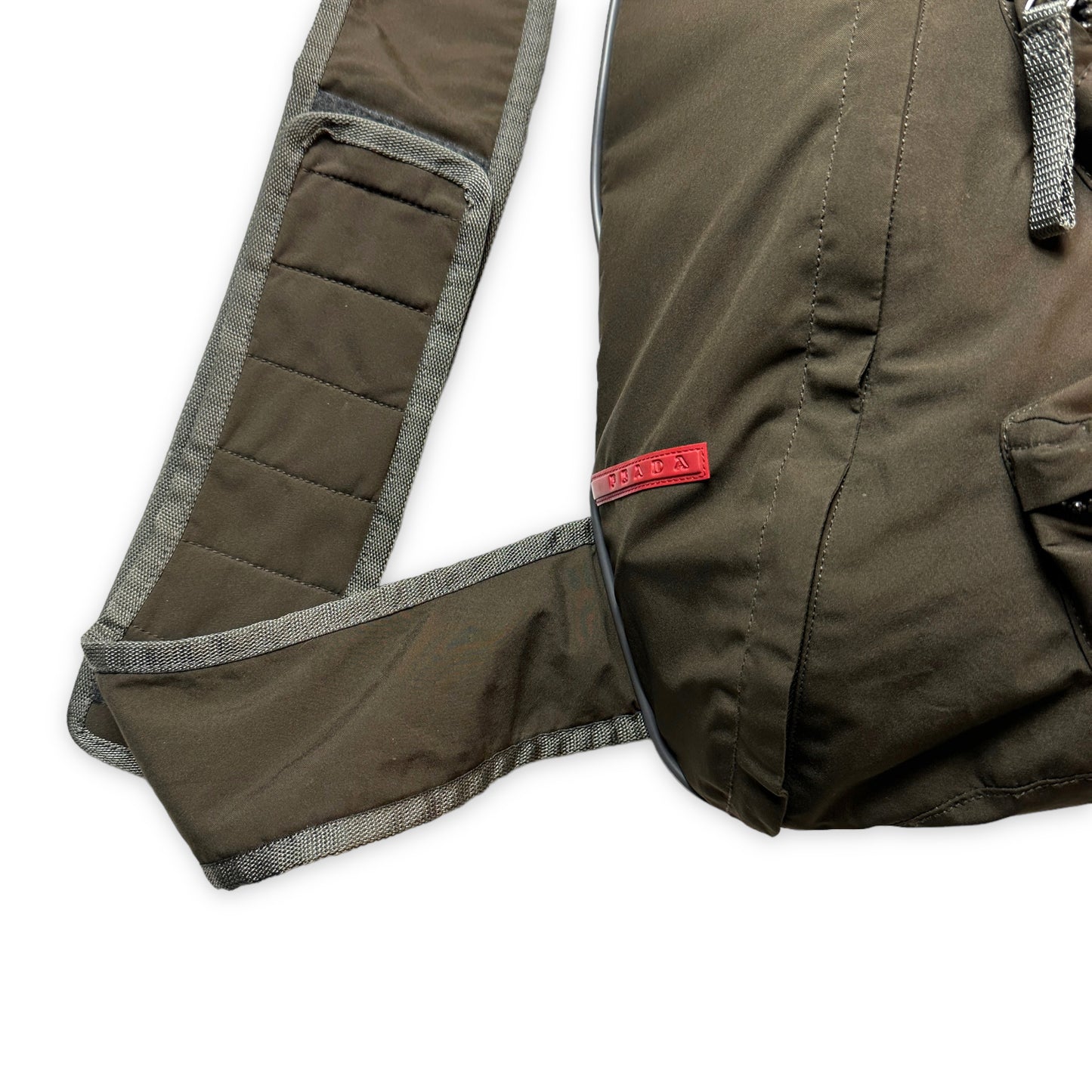 Sac à bandoulière Prada Sport Stash Pocket du début des années 2000