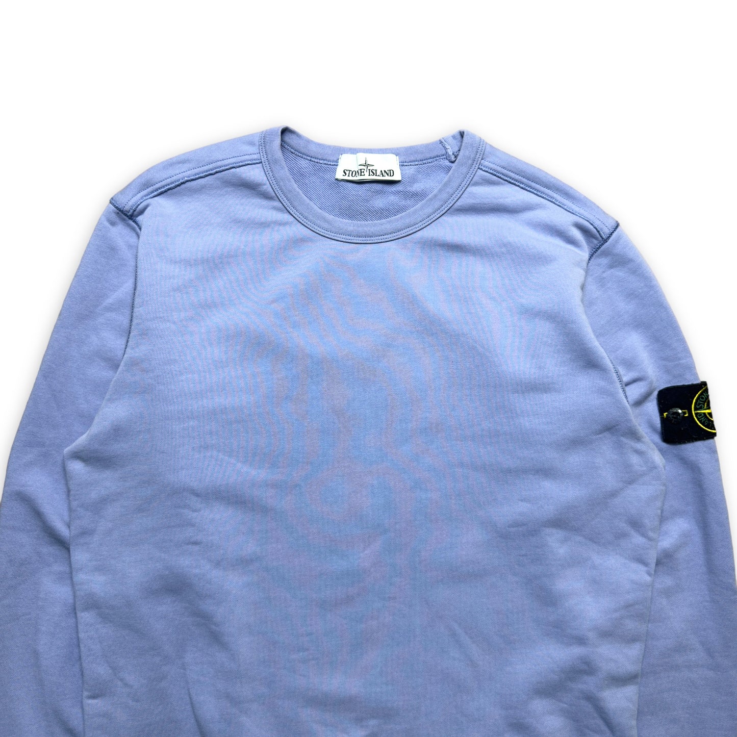 Stone Island Lavender Crewneck - Large