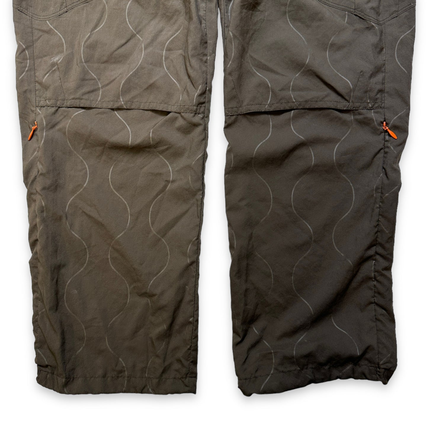Pantalon de survêtement technique Nike x Undercover 'Gyakusou' marron - Taille 28-32"