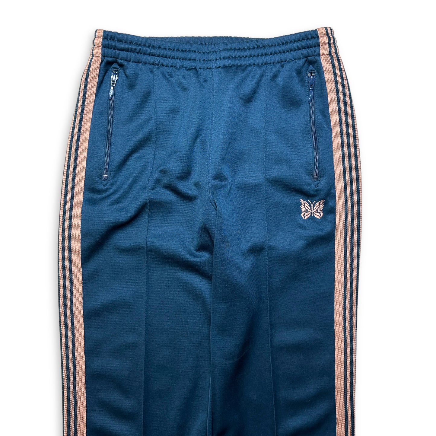 Pantalon de survêtement Needles bleu marine/rose saumon - Taille 30"