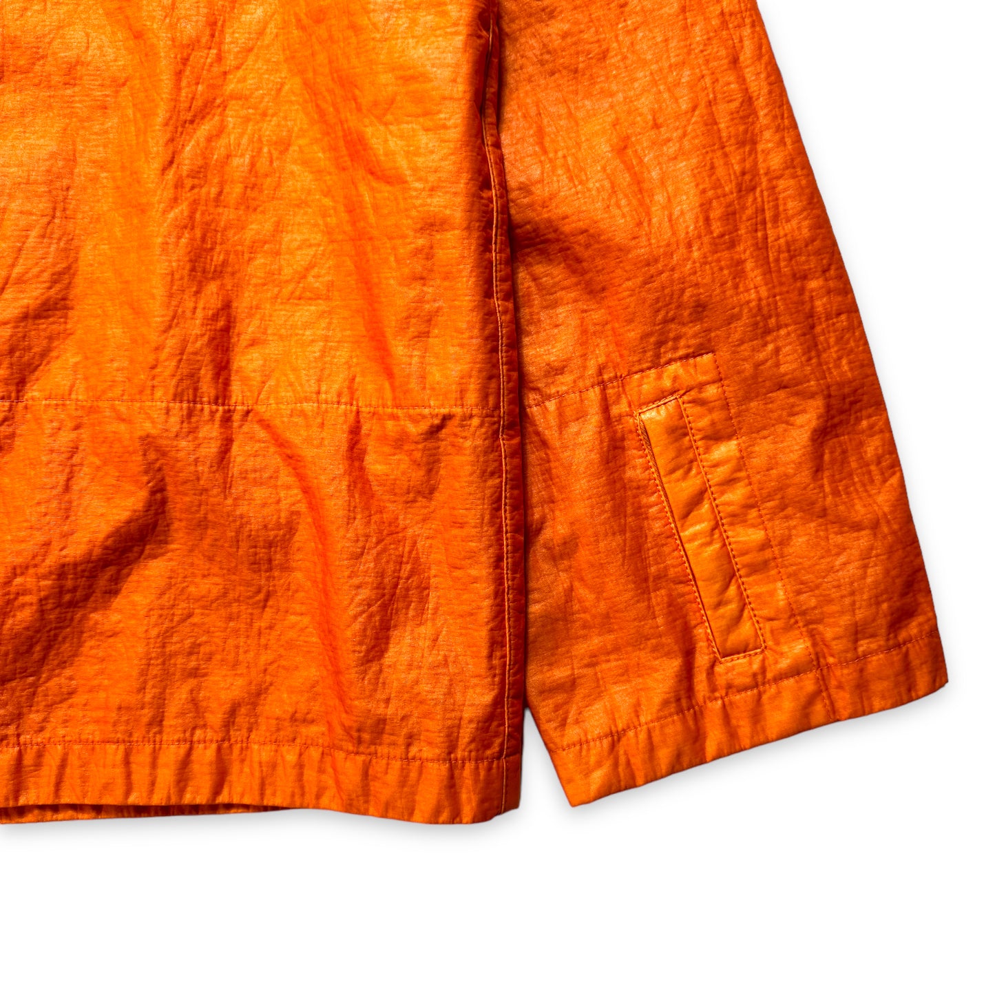 CP Company Millennium Bright Orange Nylon Shimmer Jacket - Extra Large / Extra Extra Large