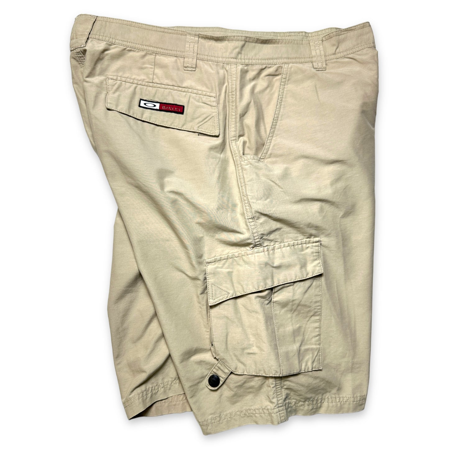 Oakley Beige Cargo Shorts - 36" Waist