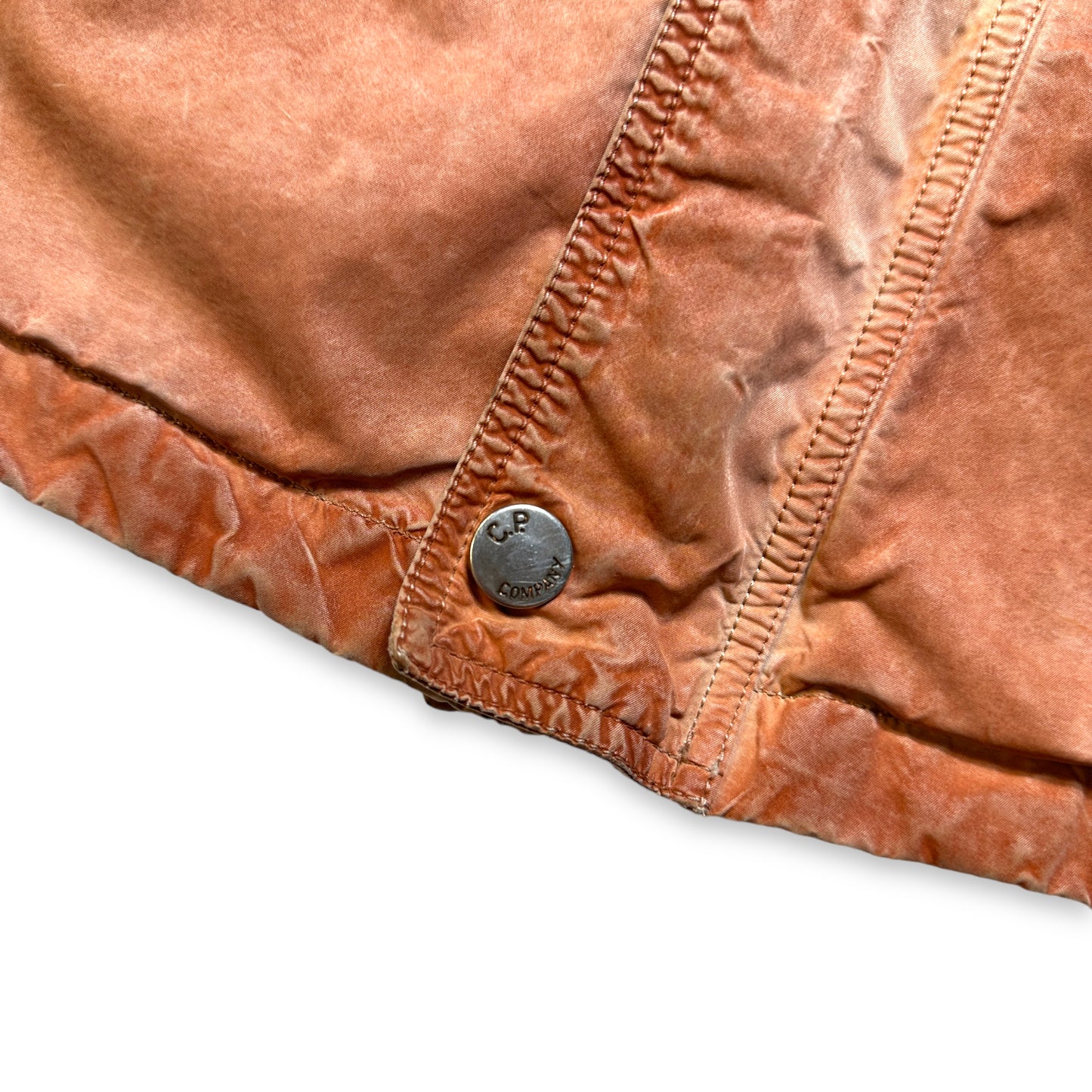 CP Company Rustic Biker Style Jacket - Medium