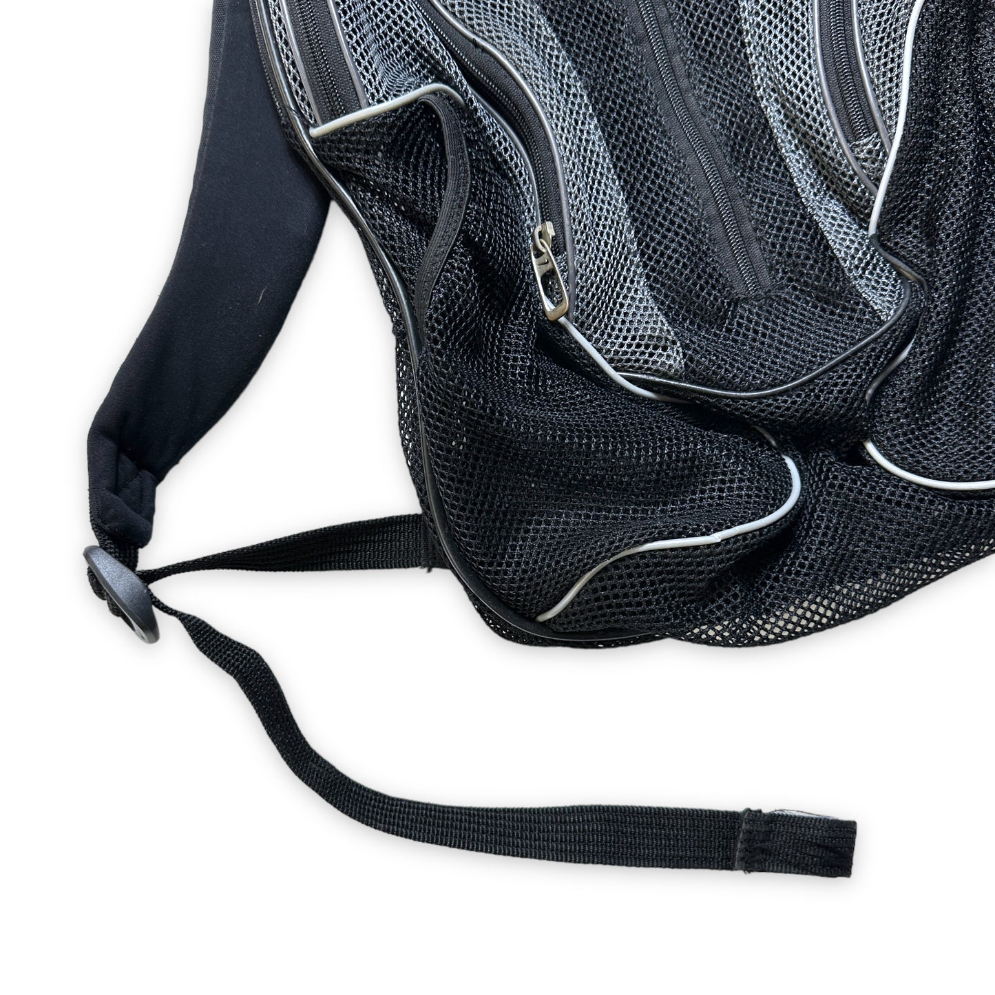 Early 2000's Nike Big Swoosh Full Mesh Backpack