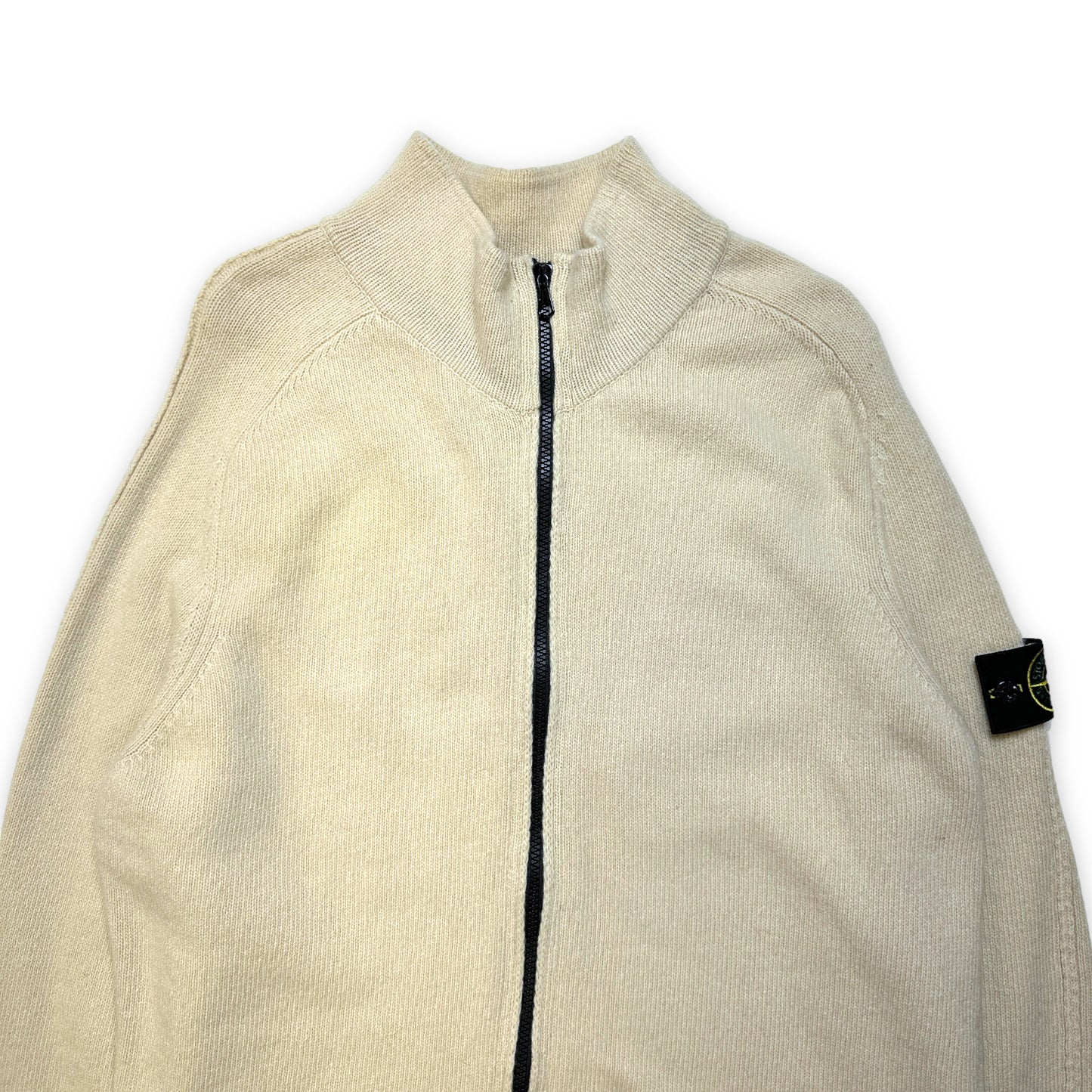 Early 2000's Stone Island Knitted Full Zip - Medium