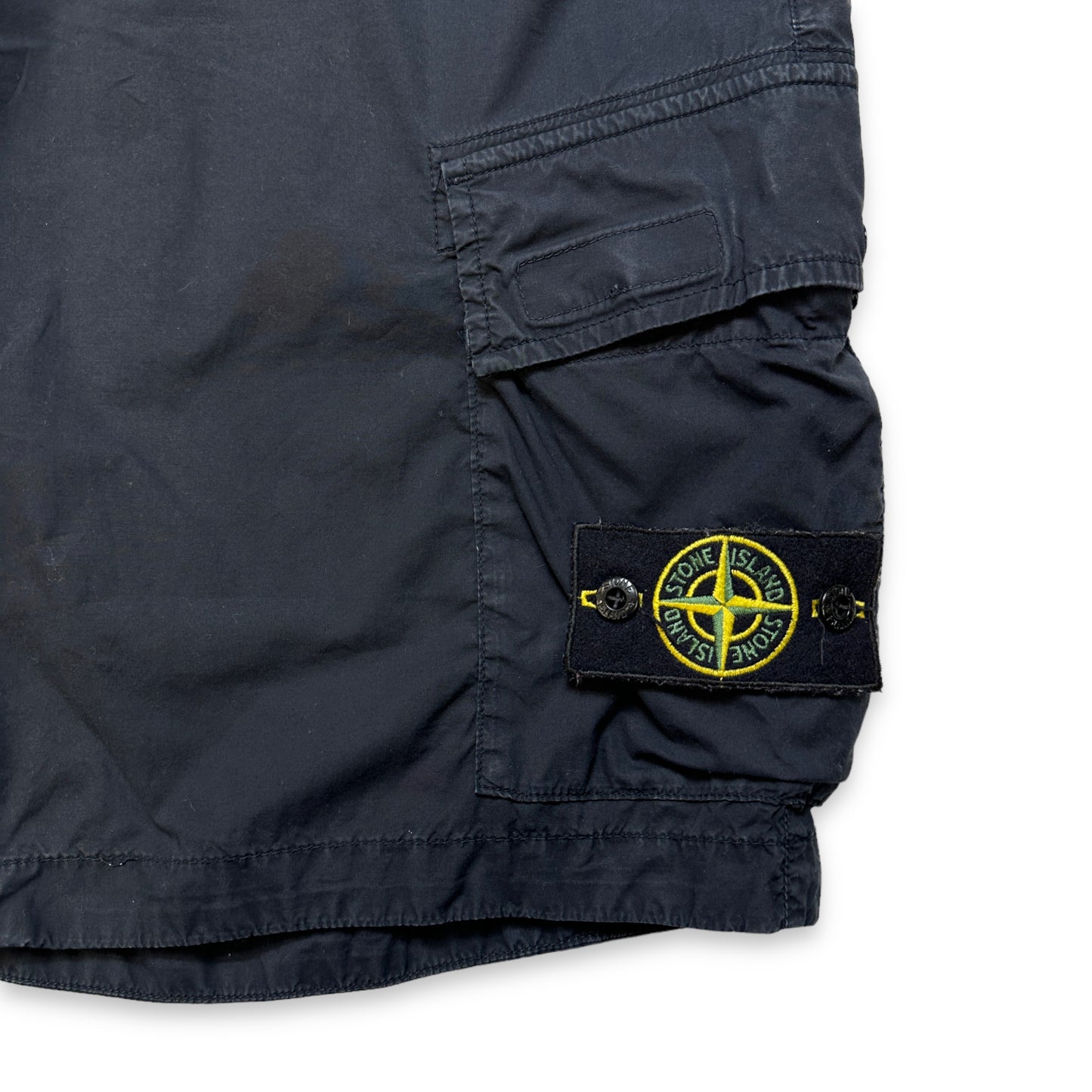 Stone Island Midnight Navy Bermuda Shorts - 36" Waist