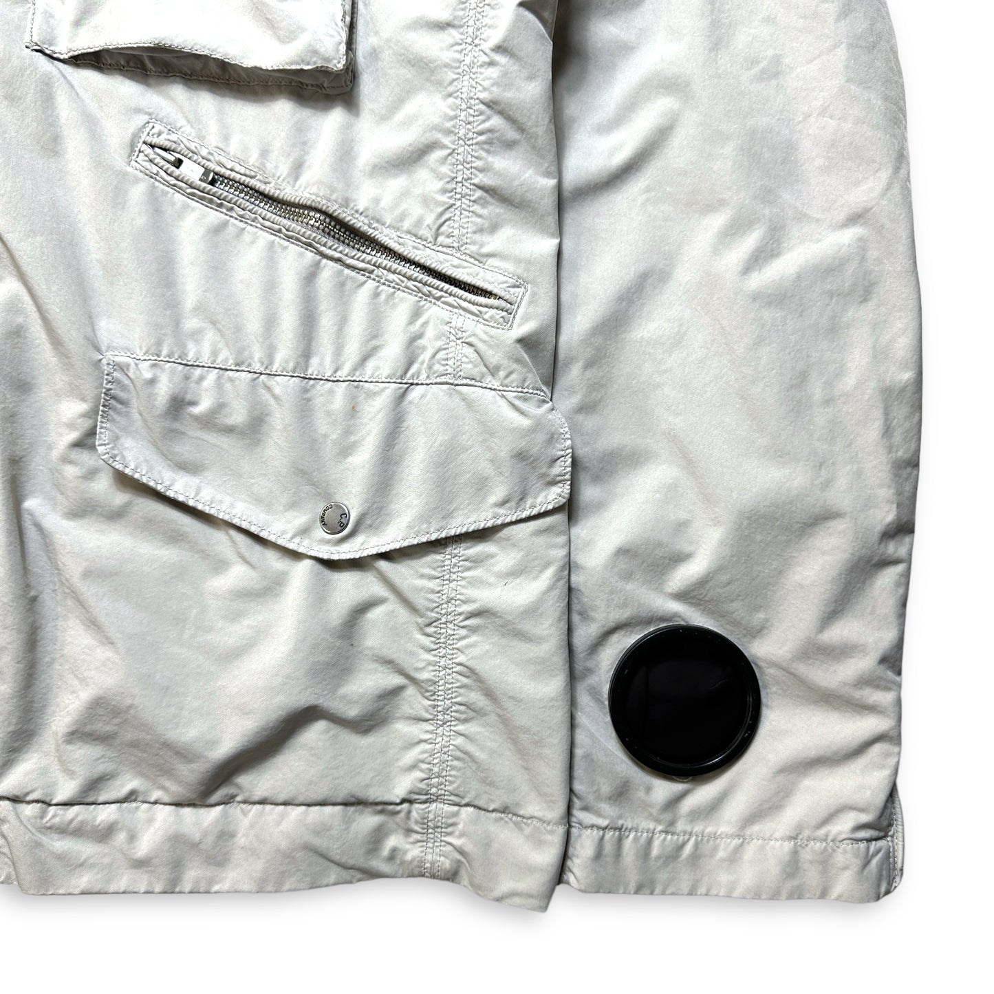 CP Company Off White Multi Pocket Watch Viewer Jacket - Large