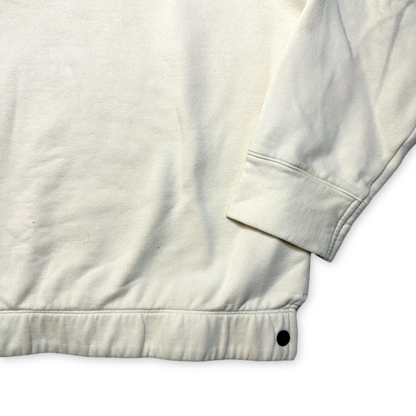 Stone Island Off White 1/4 Zip du début des années 2000 - Grand / Extra Large