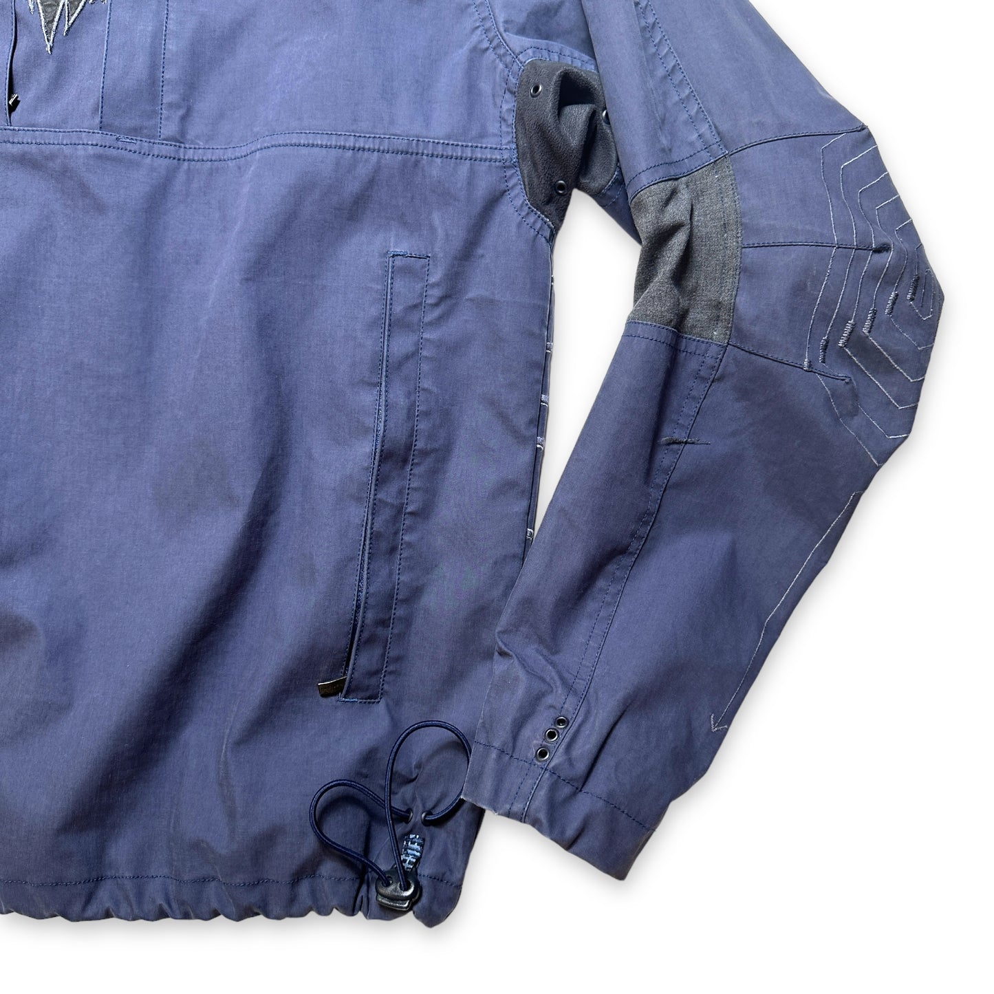 AW00' Maharishi x Futura Midnight Navy 3M Blouse réfléchissante 'Pointman' à quart de zip - Moyen