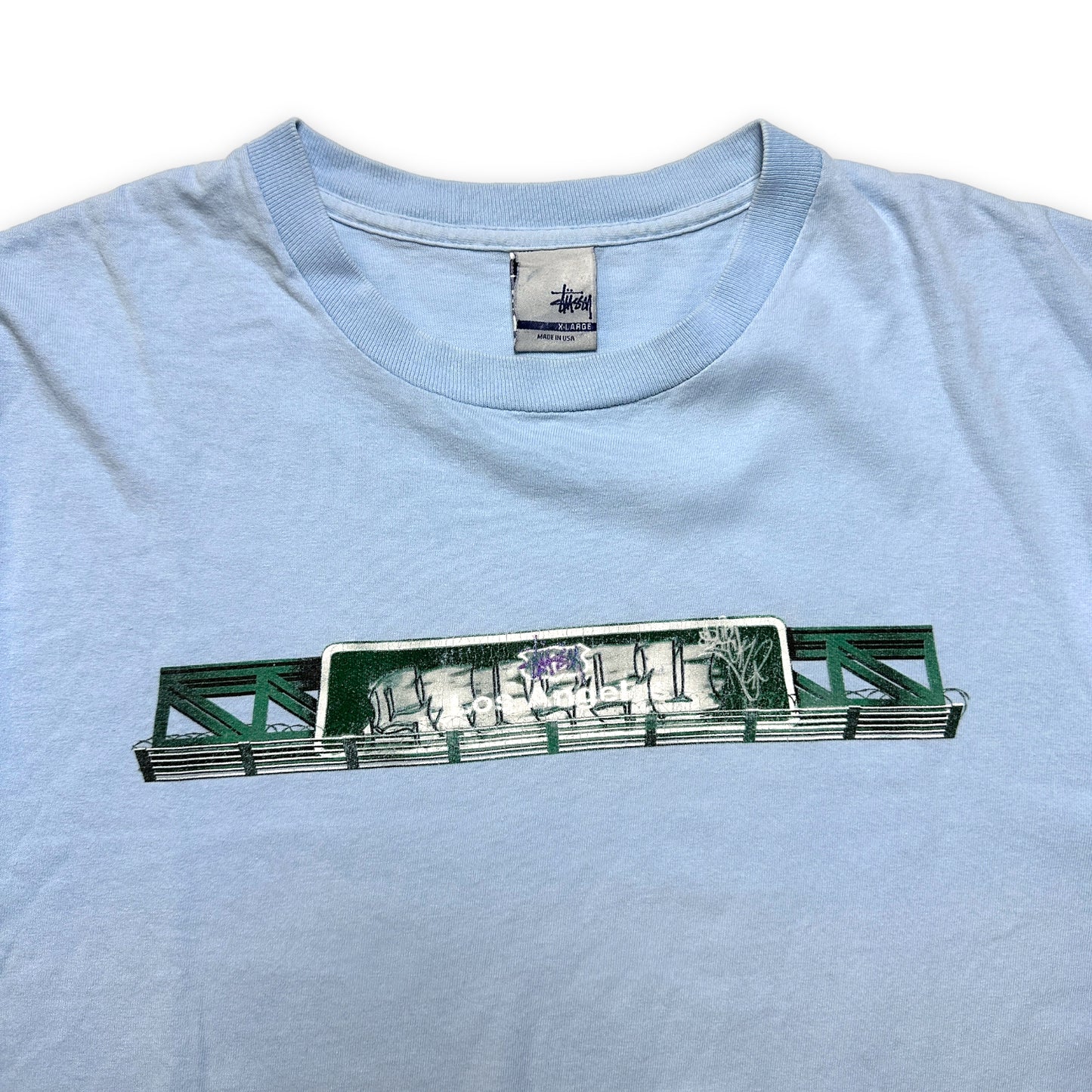Early 2000's Stüssy Billboard Tee - Extra Large