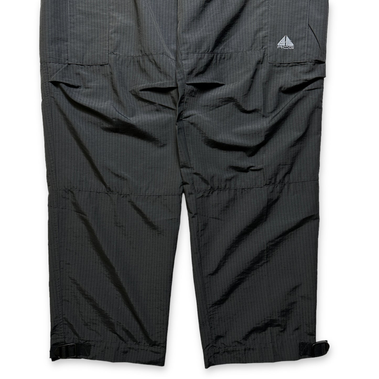 Pantalon cargo Nike ACG Rip-Stop Nylon de la fin des années 1990 - Taille 32 »
