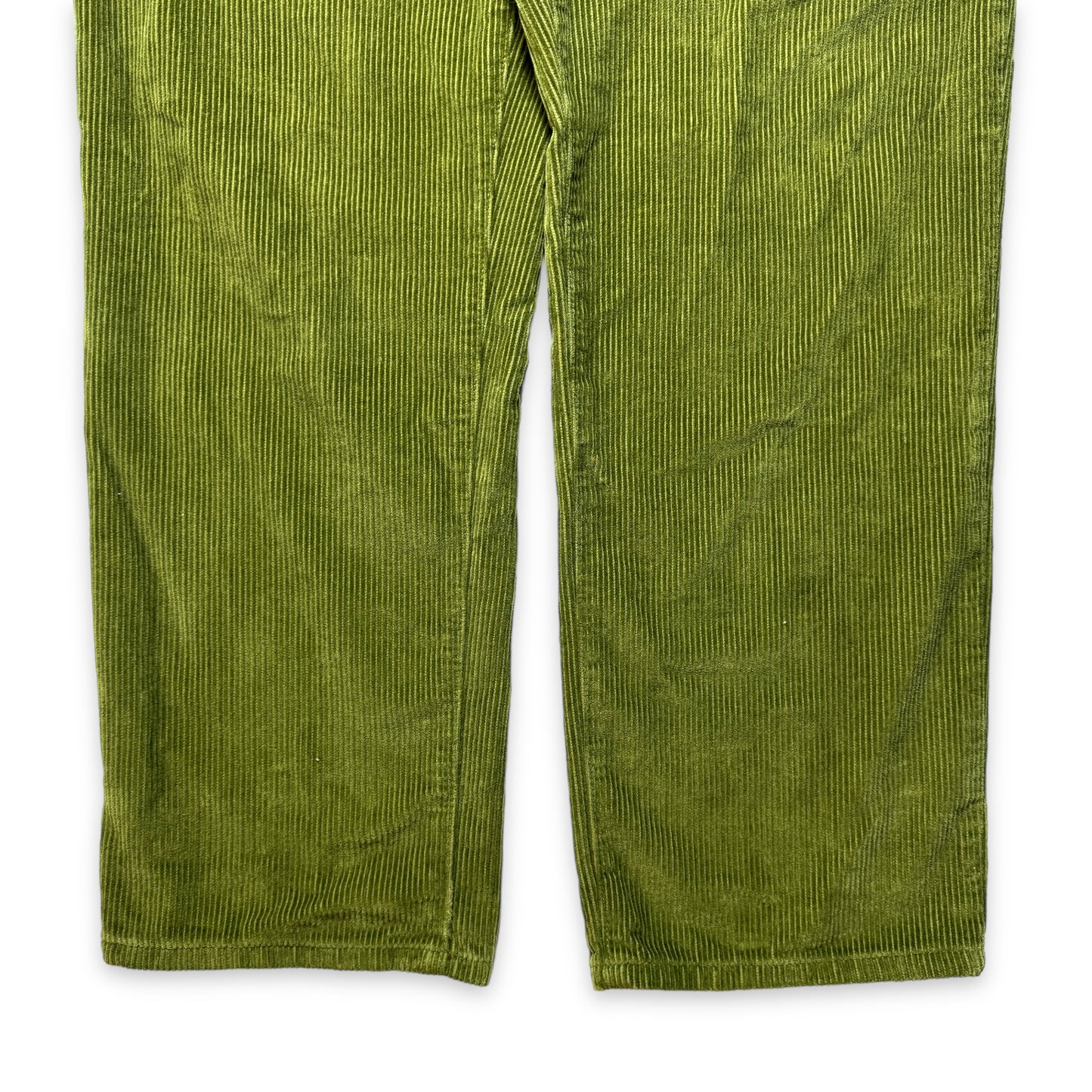 Pantalon en velours côtelé vert sauge Stüssy Big Ol - Taille 30"