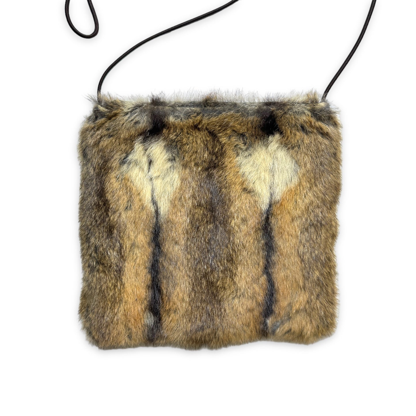 Sac latéral en fourrure de hamster Prada Sport du début des années 2000