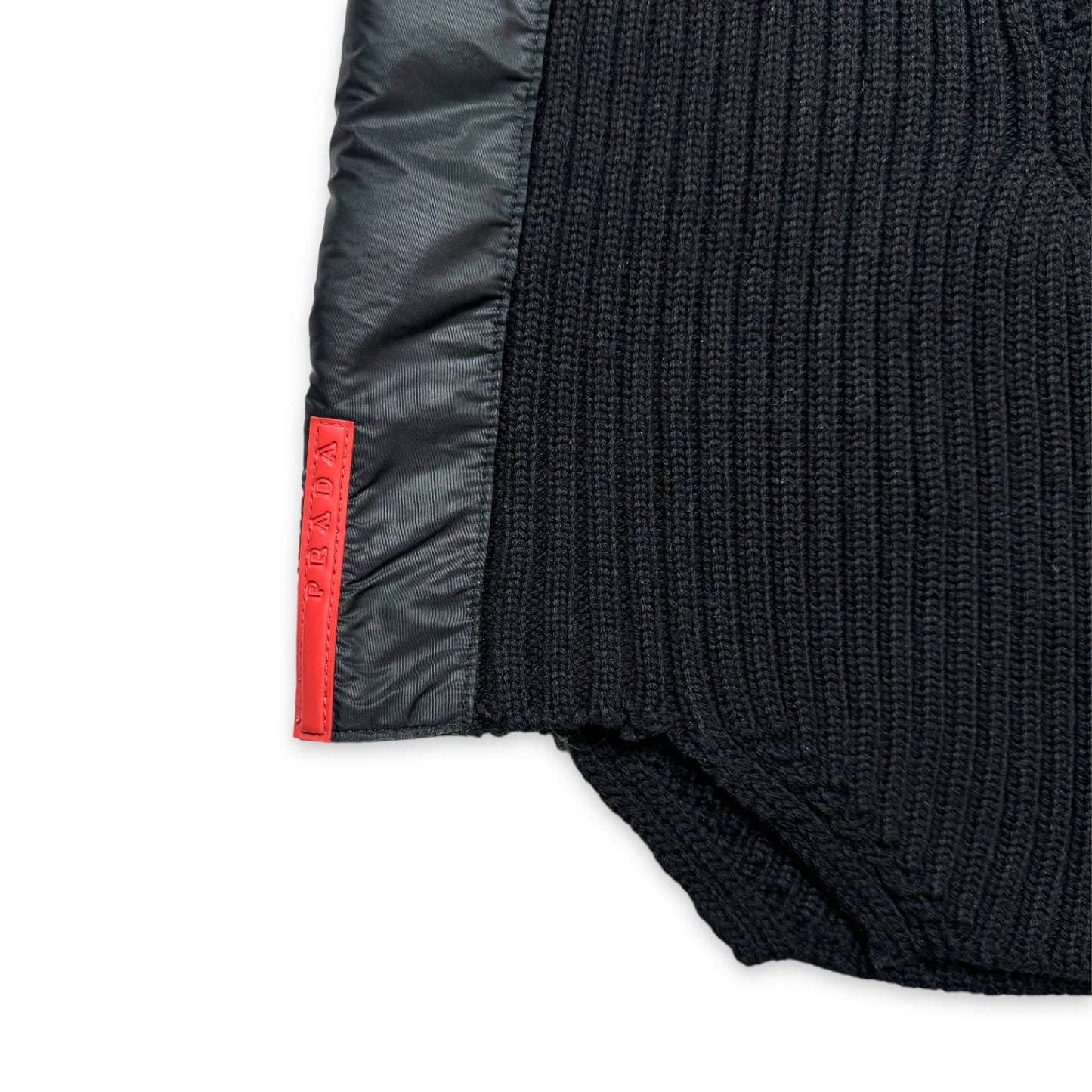 SS00' Cagoule tricotée Prada Sport